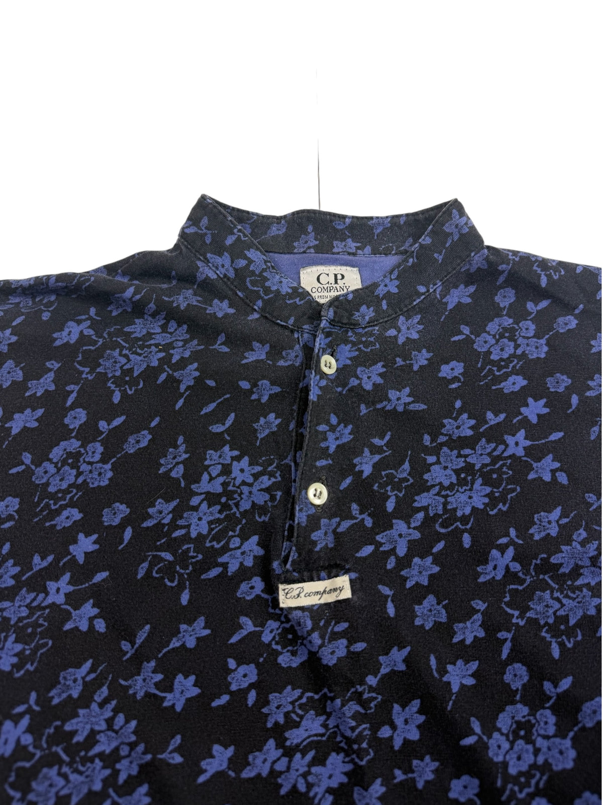 C.P. Company SS91 Floral Henley Shirt