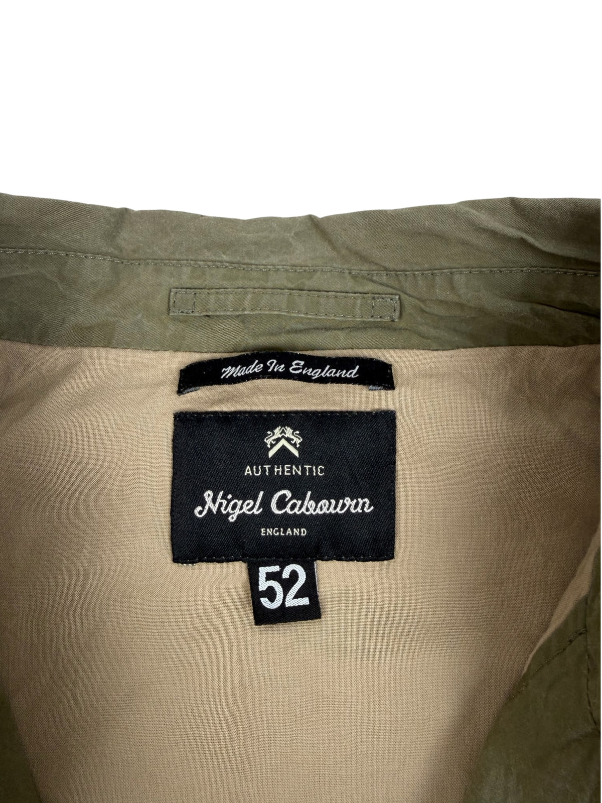 Nigel Cabourn Authentic Olive Nam Coat