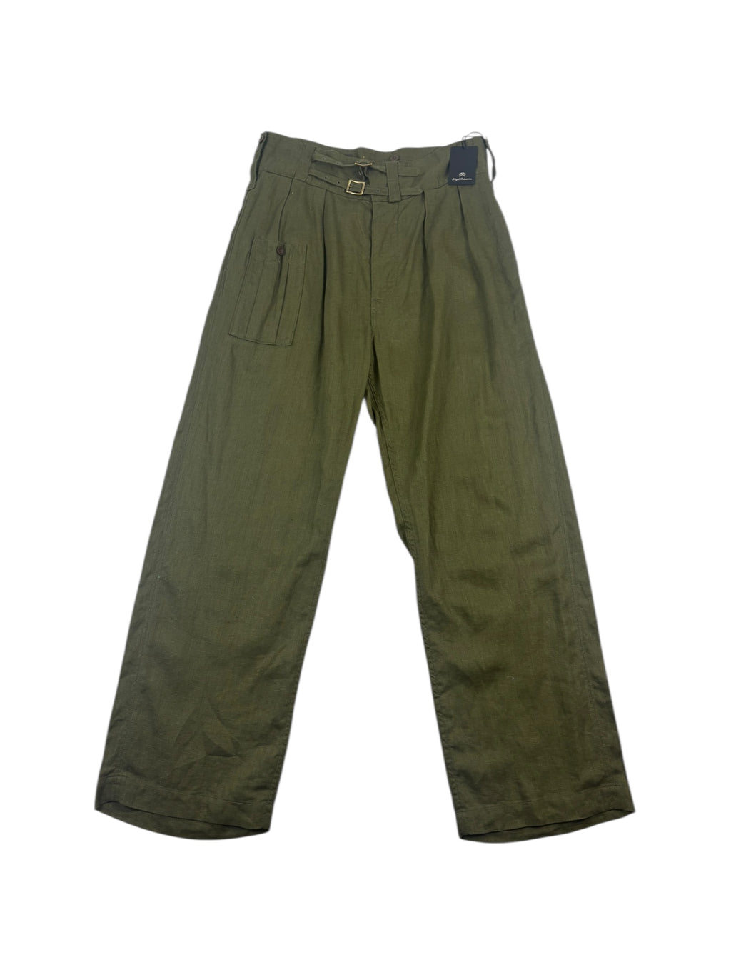 Nigel Cabourn Mainline Field Linen Basket Pant
