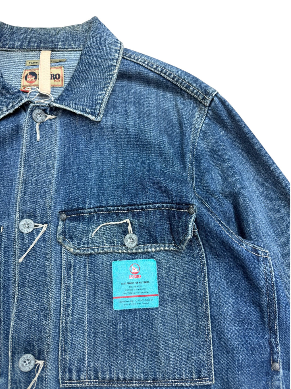 Nigel Cabourn Lybro Denim Hip Jacket