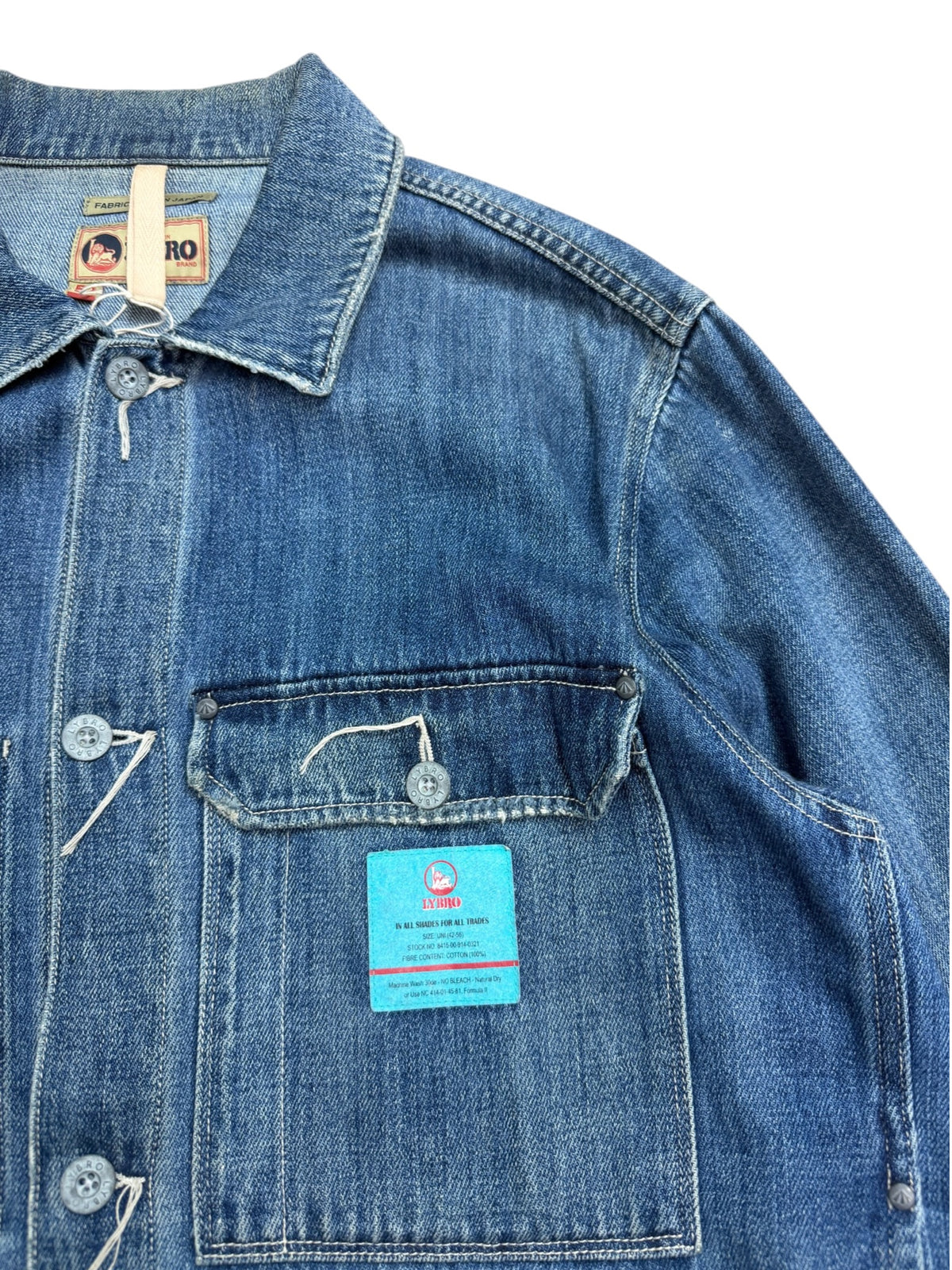 Nigel Cabourn Lybro Denim Hip Jacket