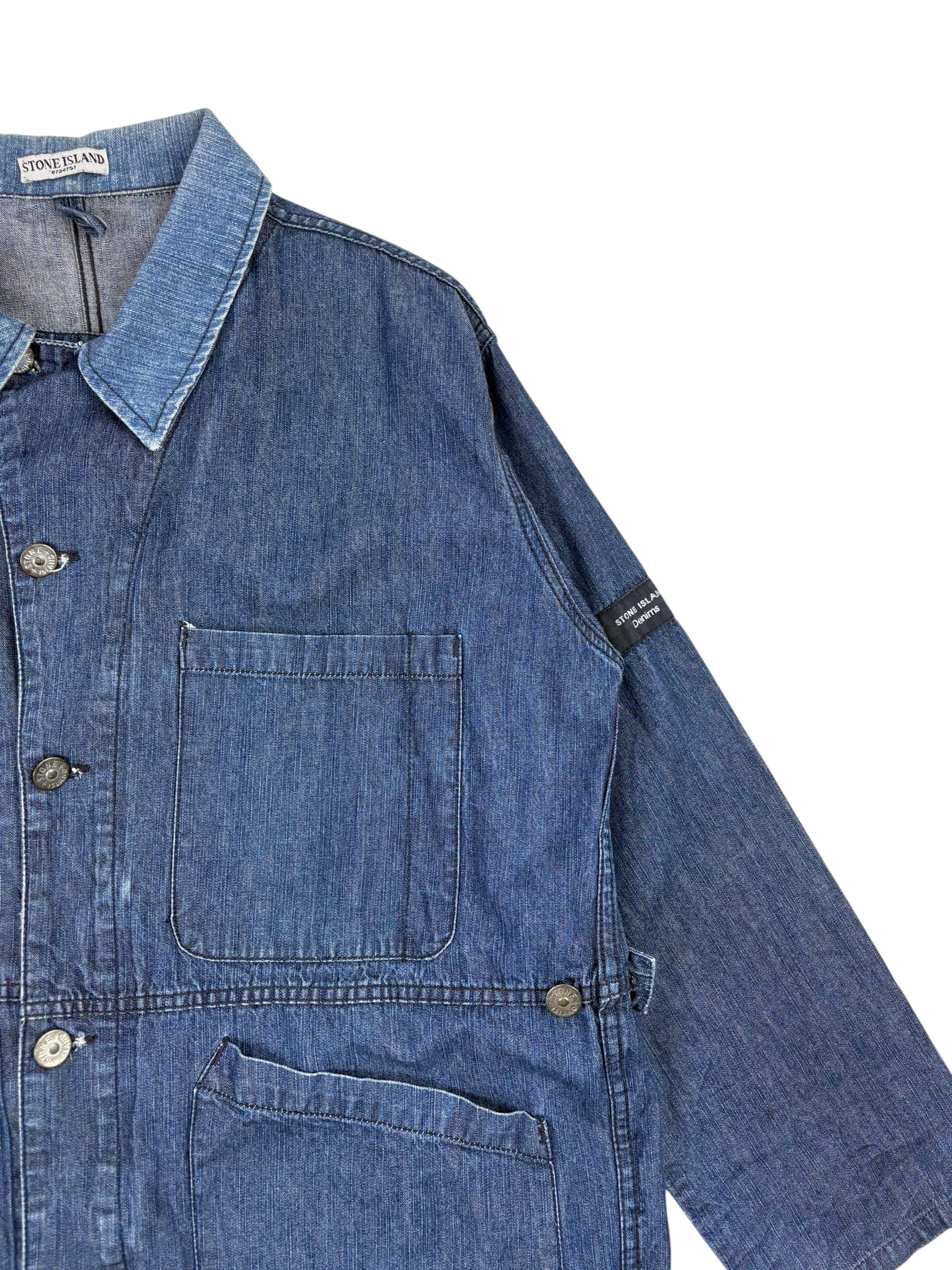 Stone Island Denims AW03 Multi-Pocket Denim Jacket