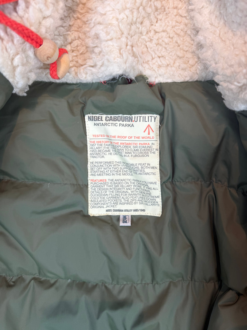 Nigel Cabourn Utility Antarctica Parka