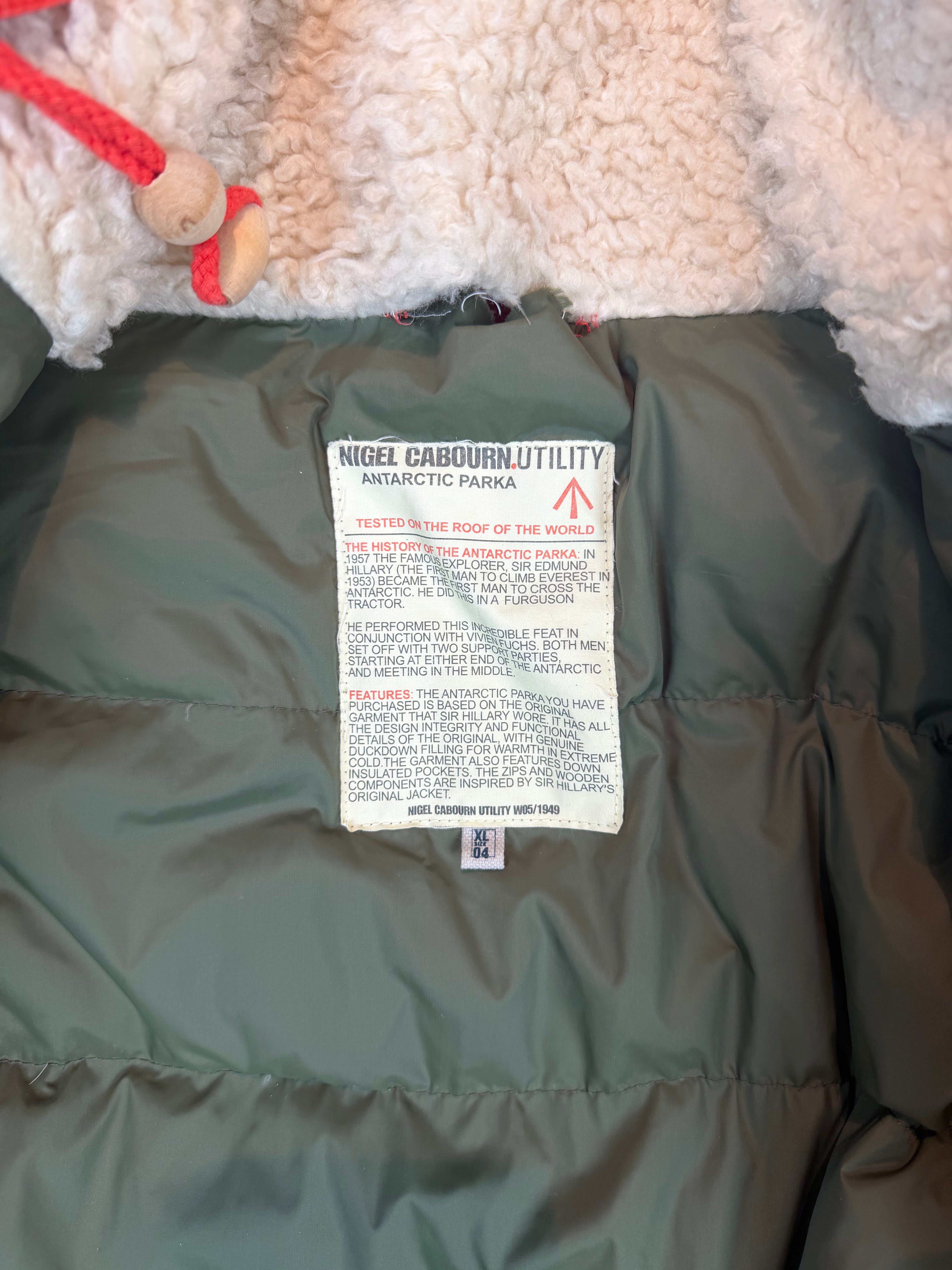 Nigel Cabourn Utility Antarctica Parka