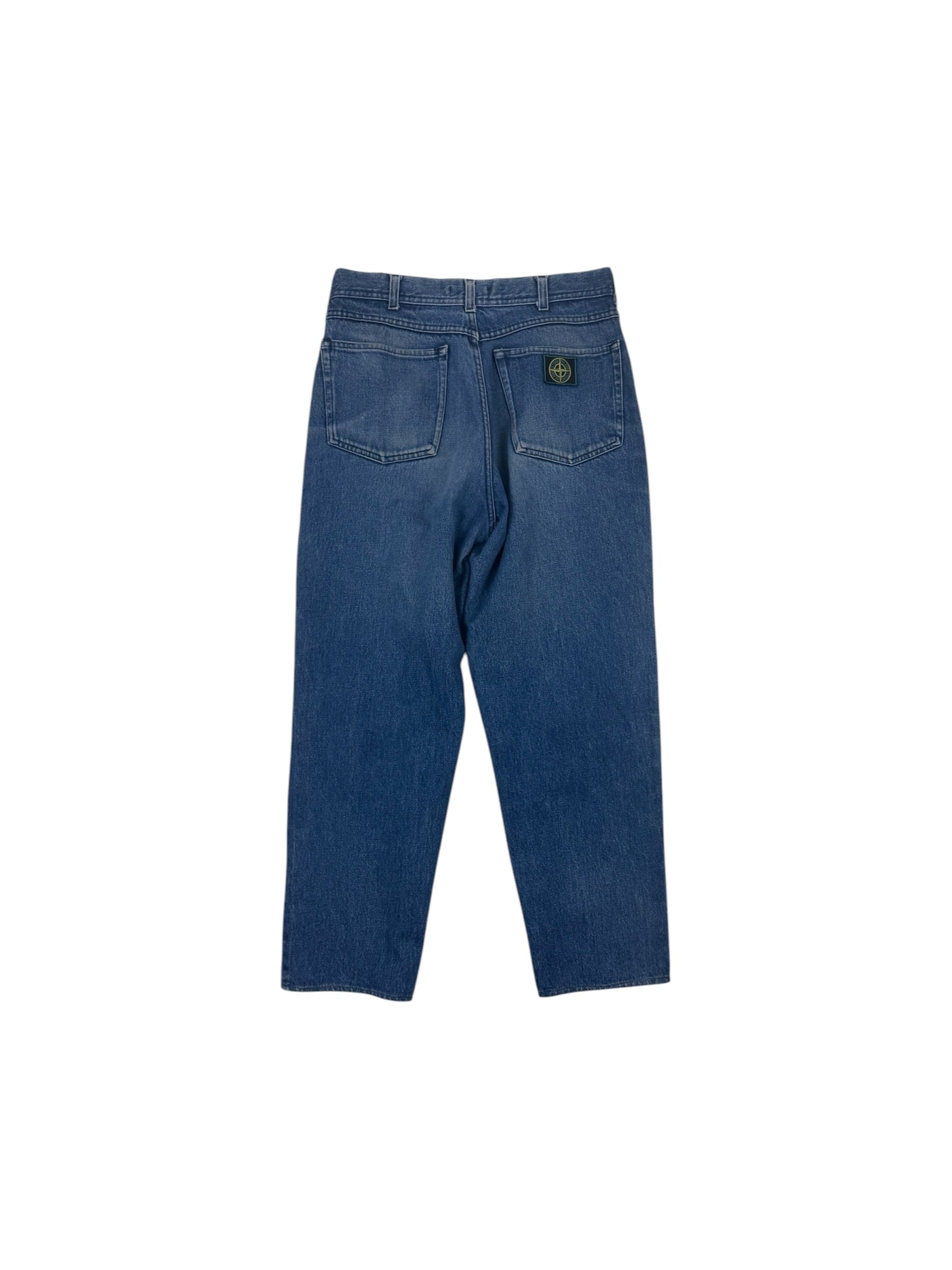 Stone Island 80s Stonewash Patch Jeans
