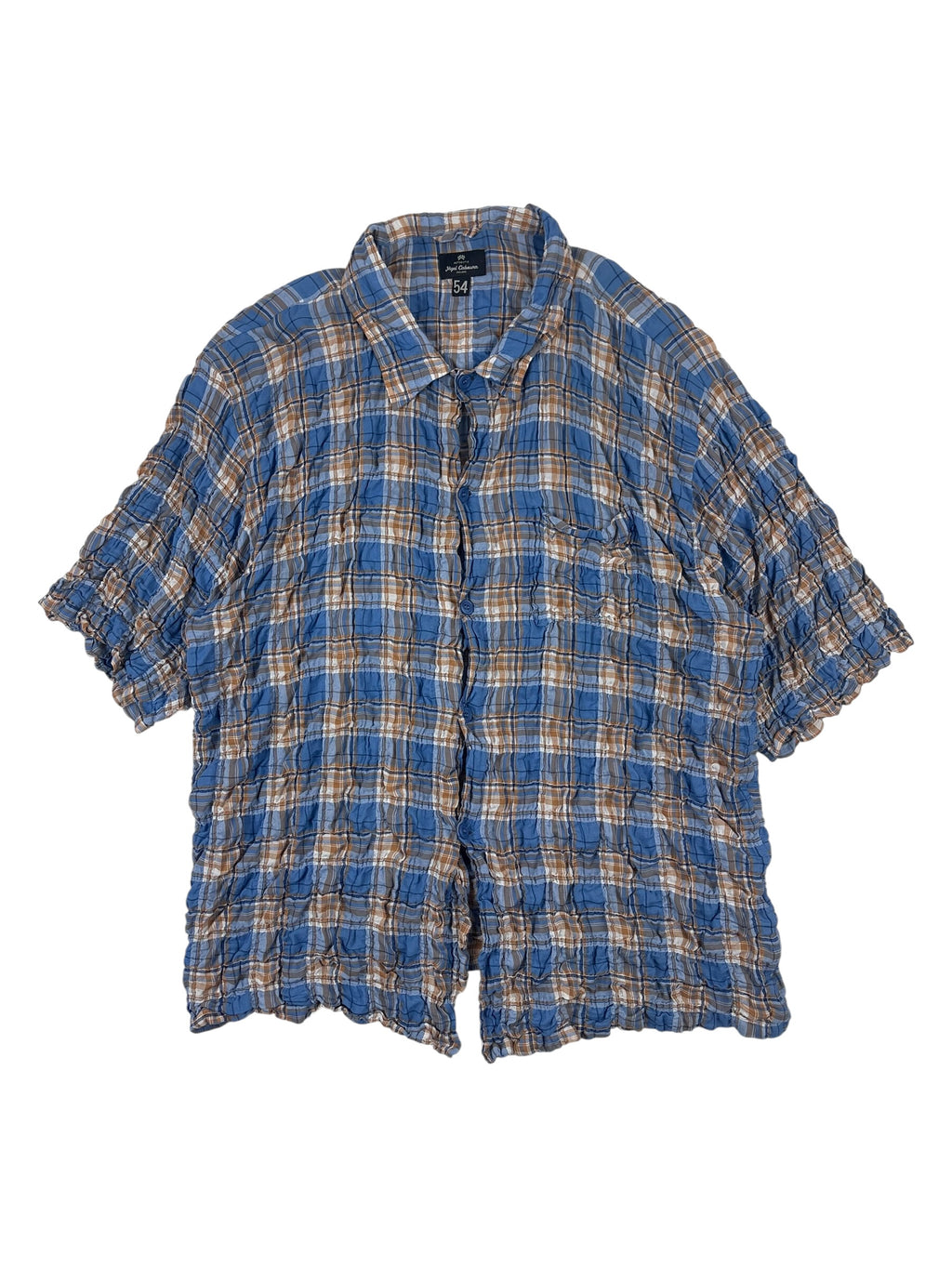 Nigel Cabourn Authentic Frankie Seersucker Shirt