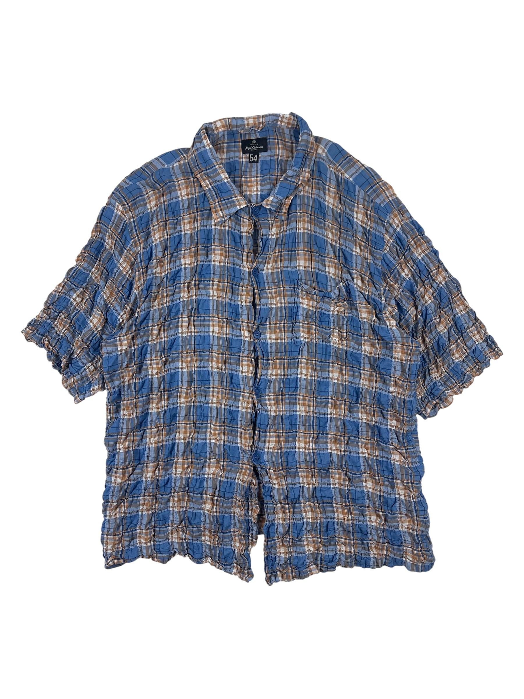 Nigel Cabourn Authentic Frankie Seersucker Shirt