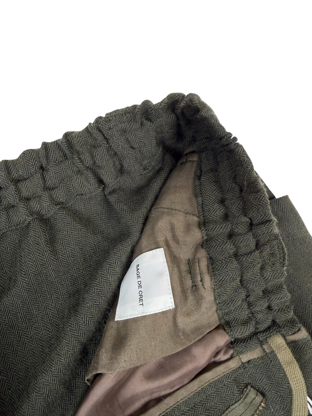 Sage De Cret Peg Top Work Pants