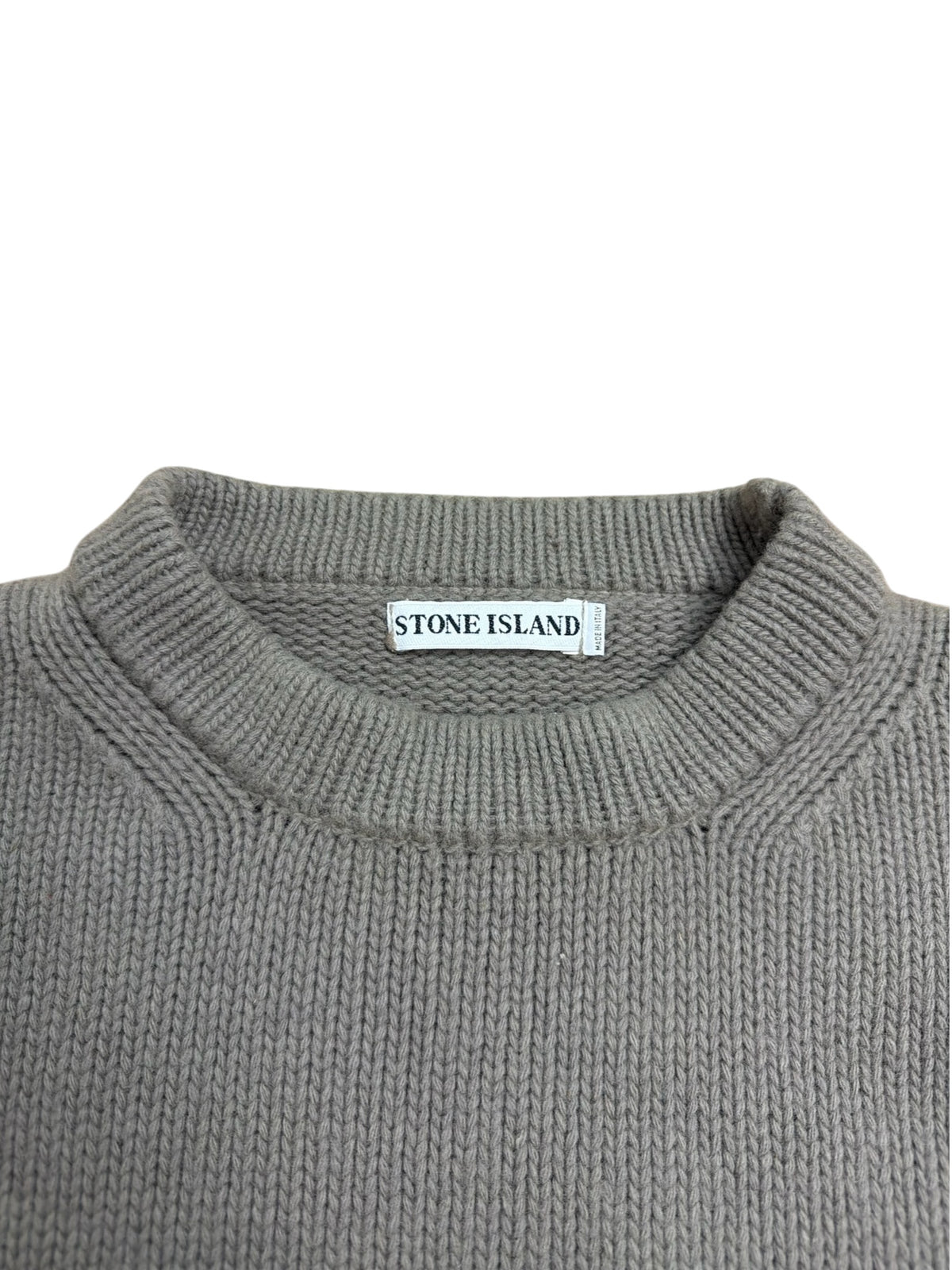 Stone Island AW99 Wool Knit Sweatshirt