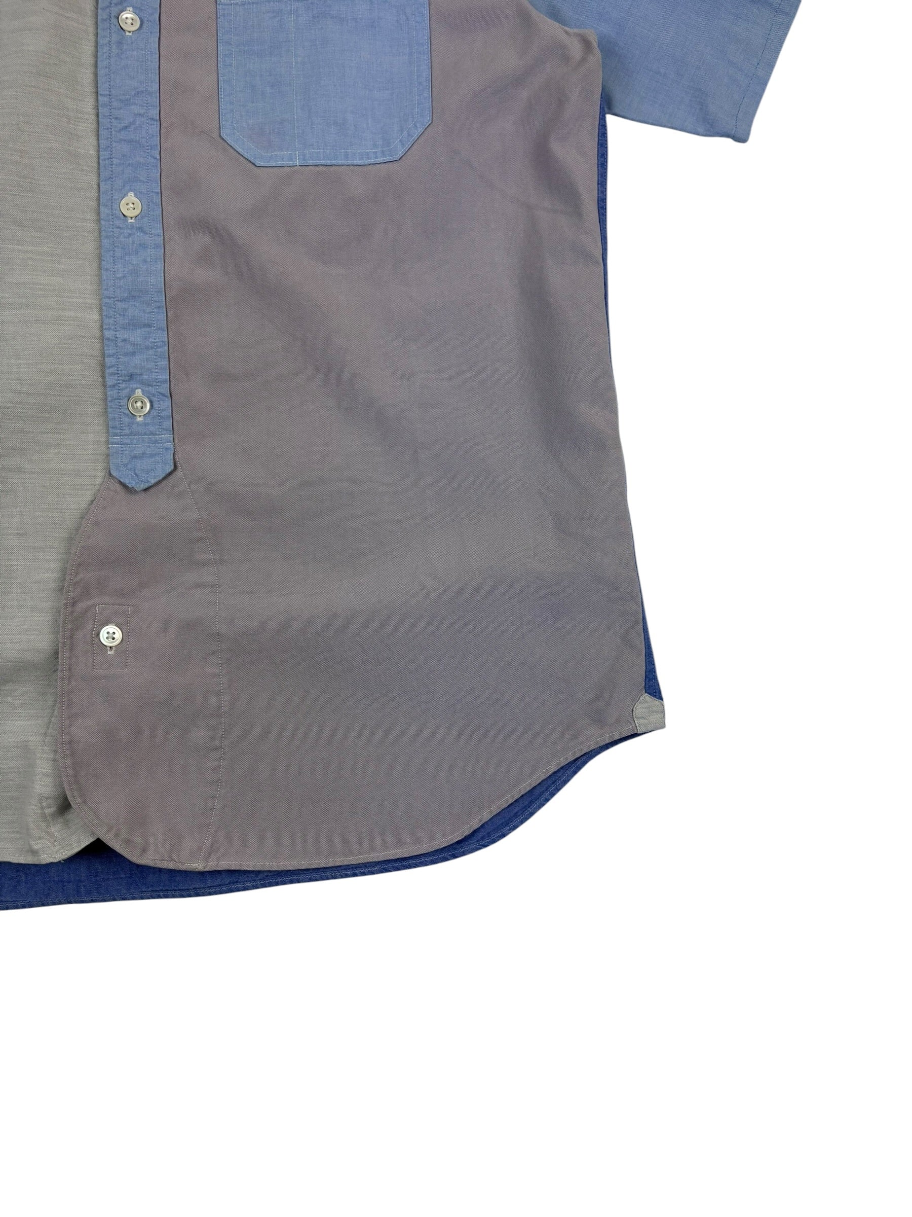 Nigel Cabourn Mainline Colour-Block British Officer Shirt