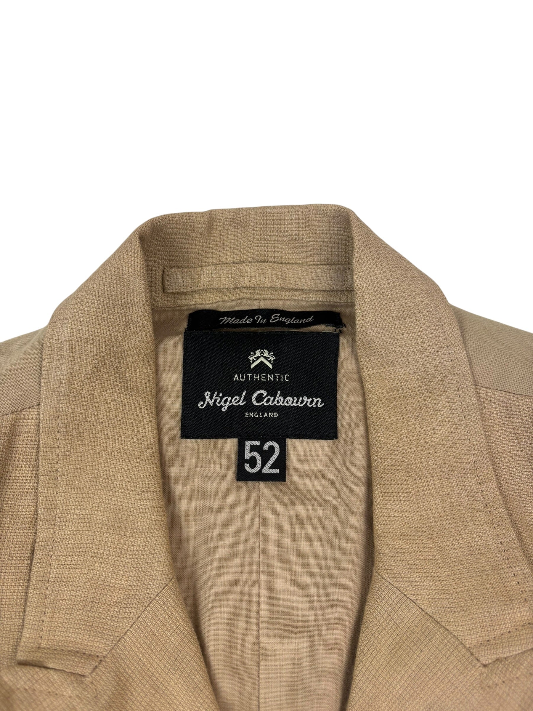 Nigel Cabourn Authentic Linen Waistcoat