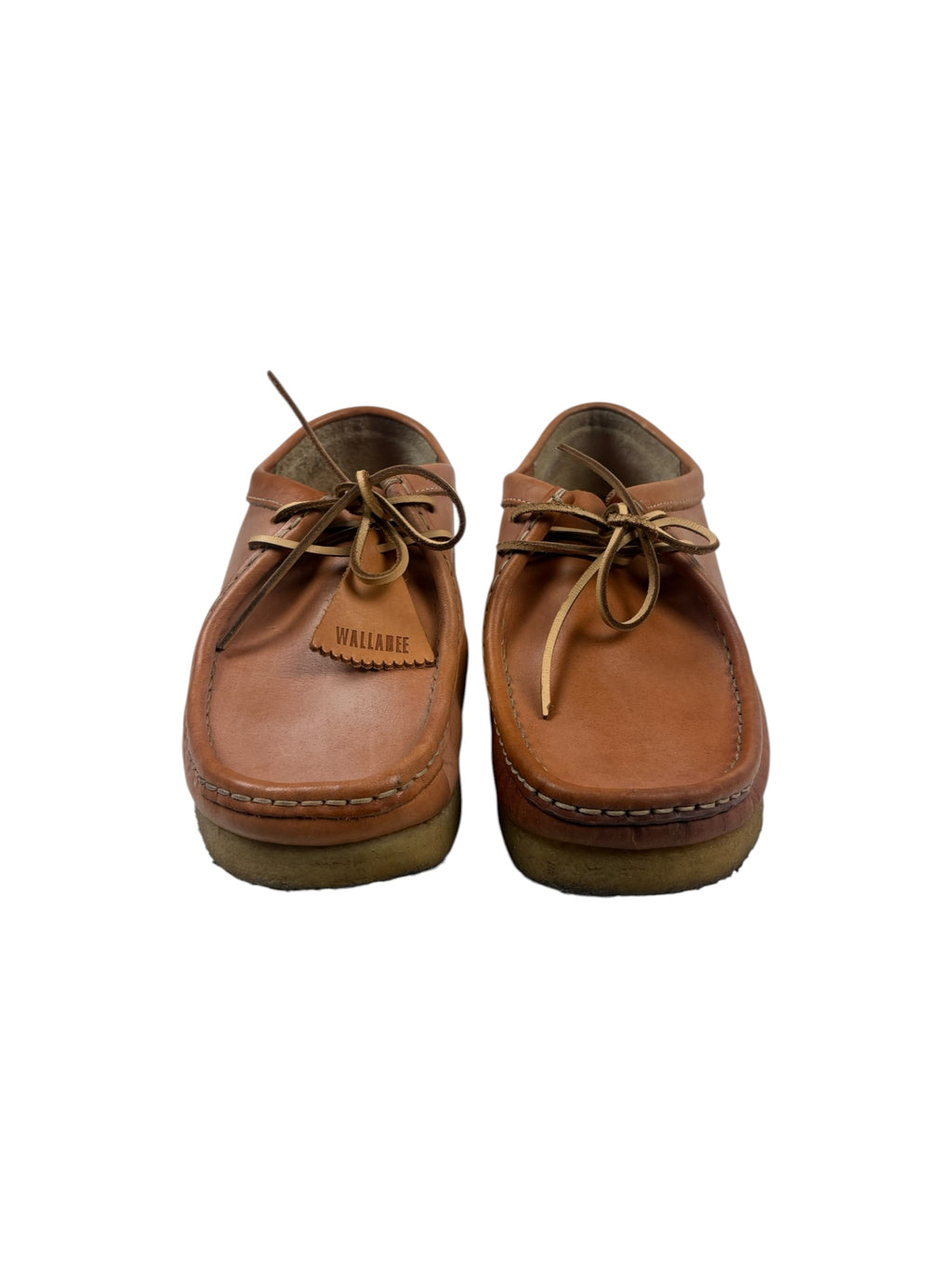 Clark’s Natural Veg Leather Tan Wallabee’s