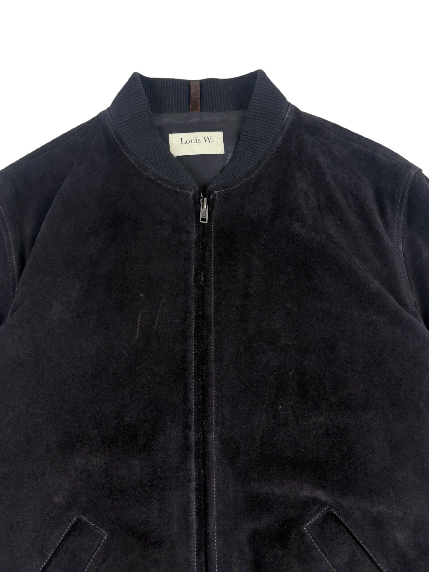 A.P.C x Louis W. The Ferris Suede Bomber Jacket