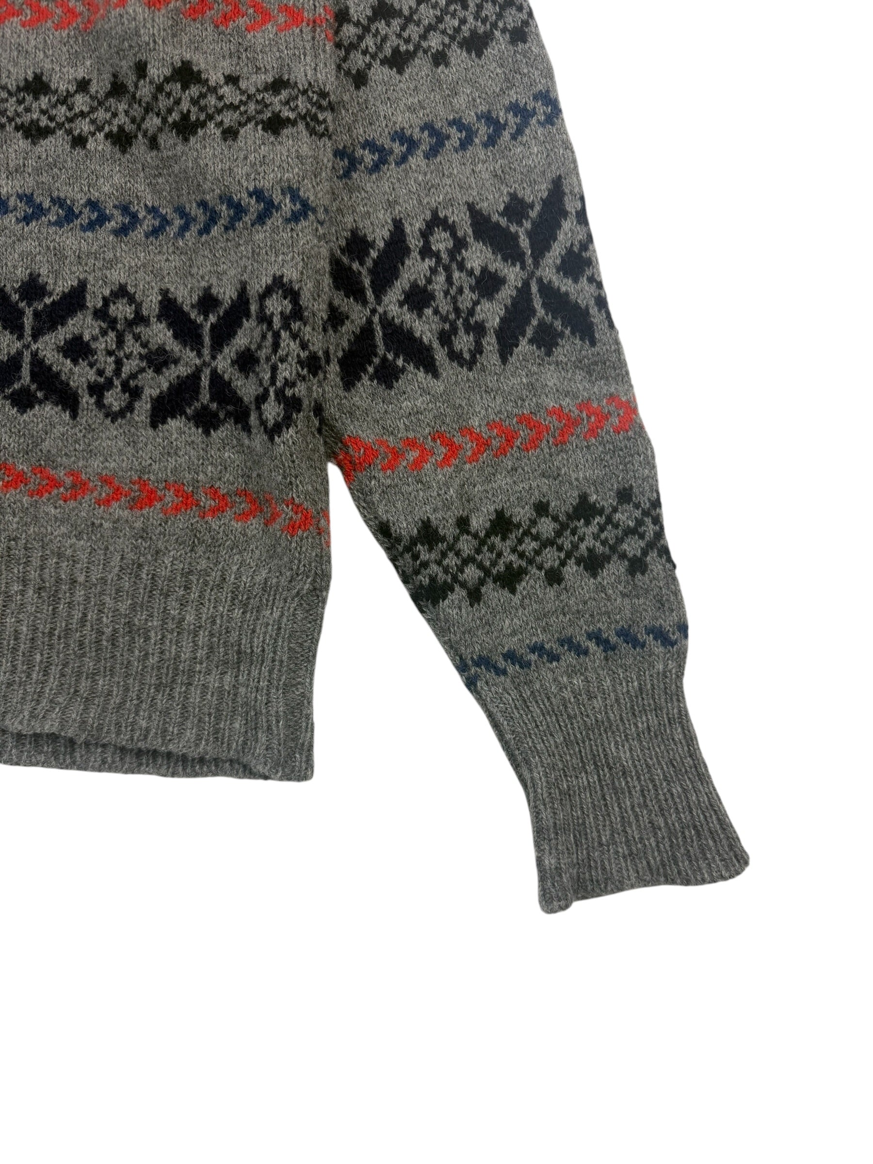 Nigel Cabourn Authentic Fair Isle Knit Sweater