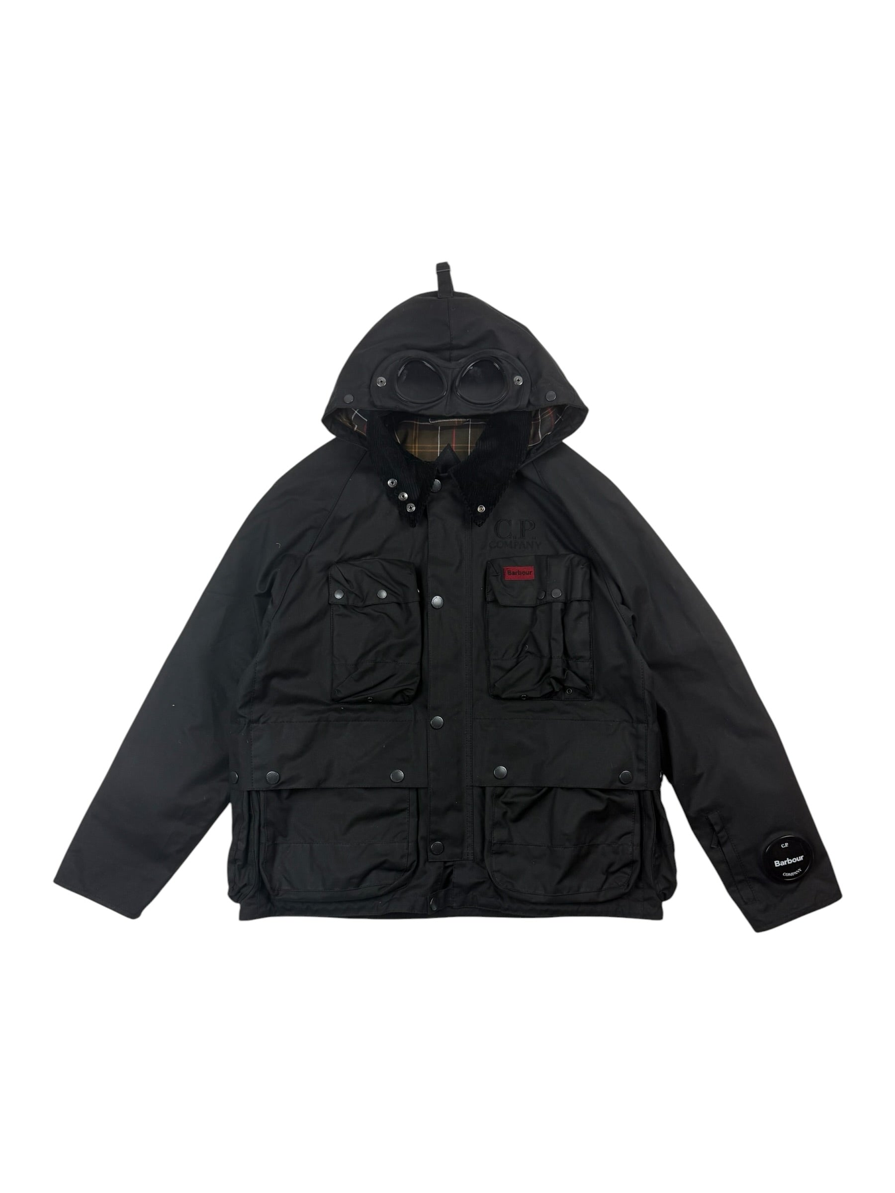 Barbour x C.P. Company Creel Waxed Goggle Jacket
