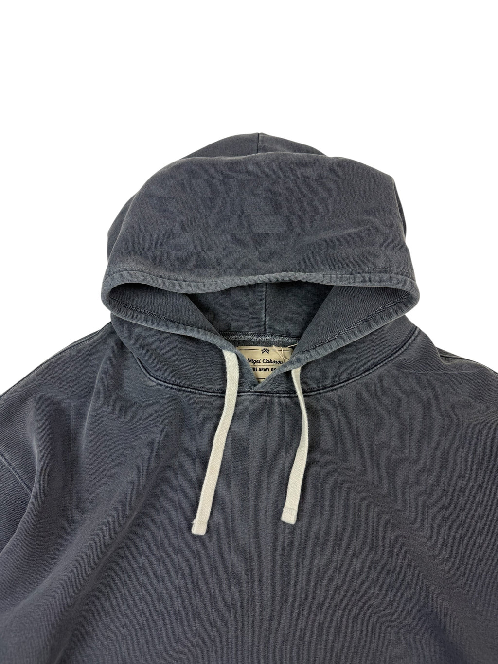 Nigel Cabourn Army Gym Embroidered Broad Arrow Hoodie