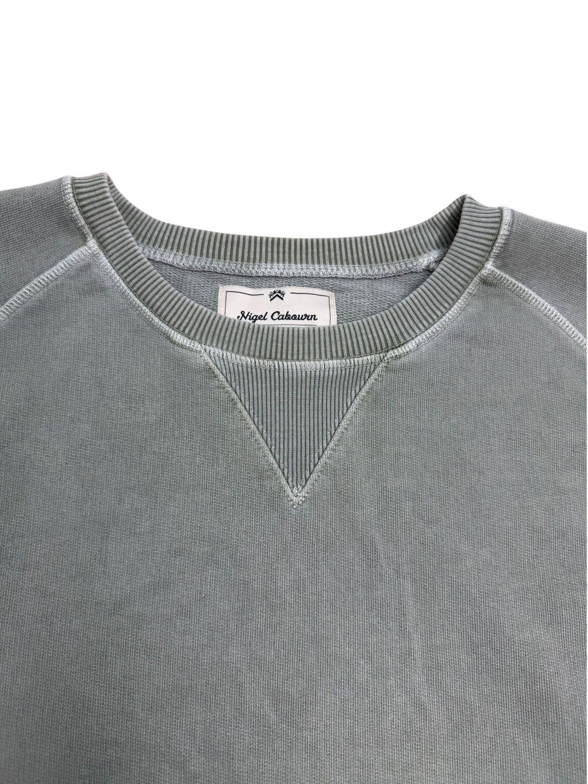 Nigel Cabourn Army Gym Embroidered Arrow Sweater