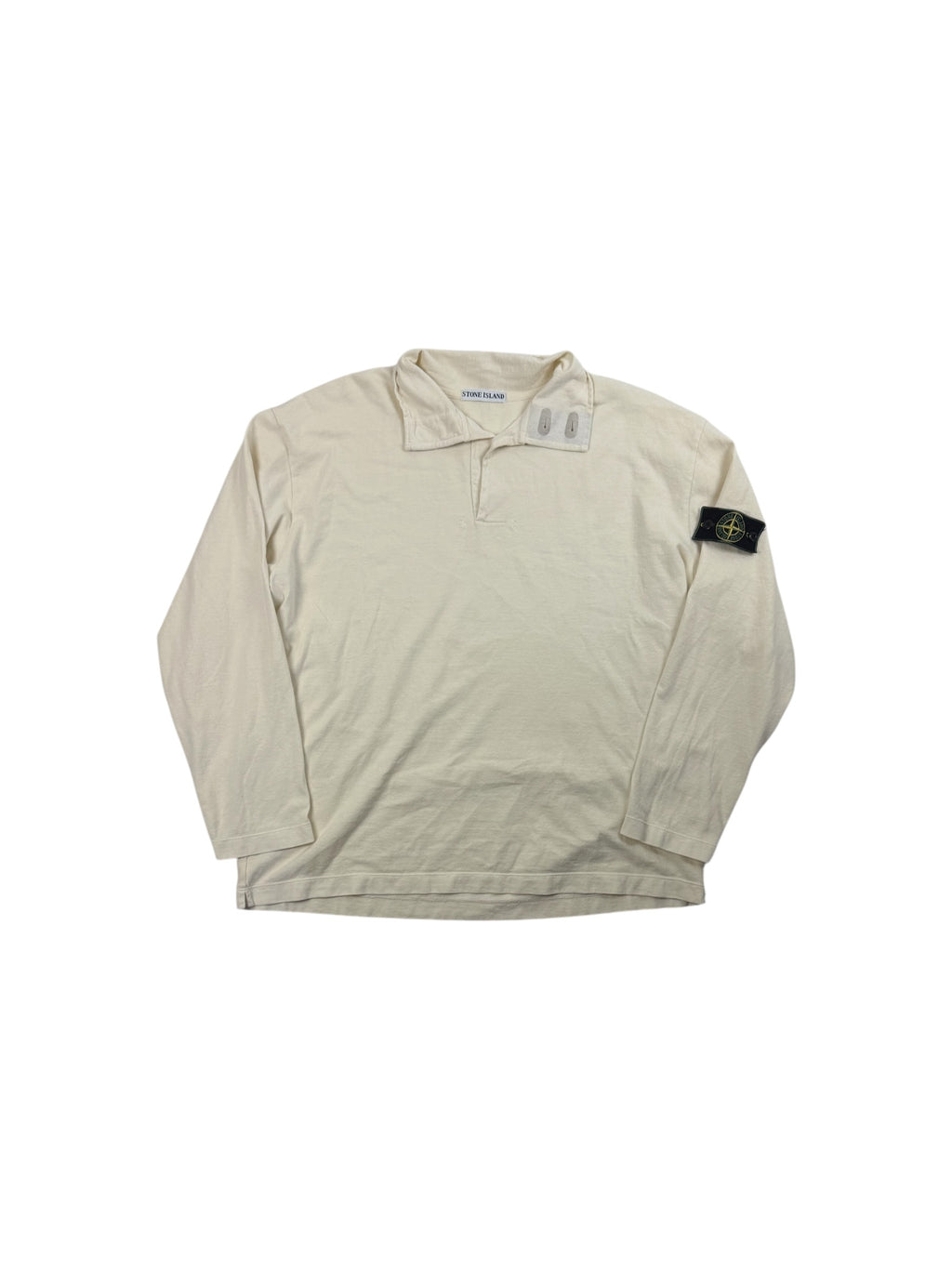 Stone Island SS99 Button Up Mock Neck Sweatshirt