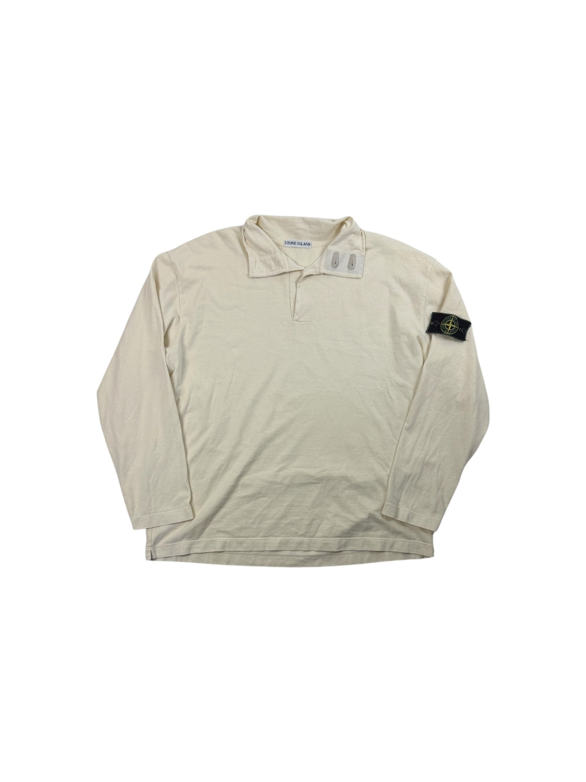 Stone Island SS99 Button Up Mock Neck Sweatshirt