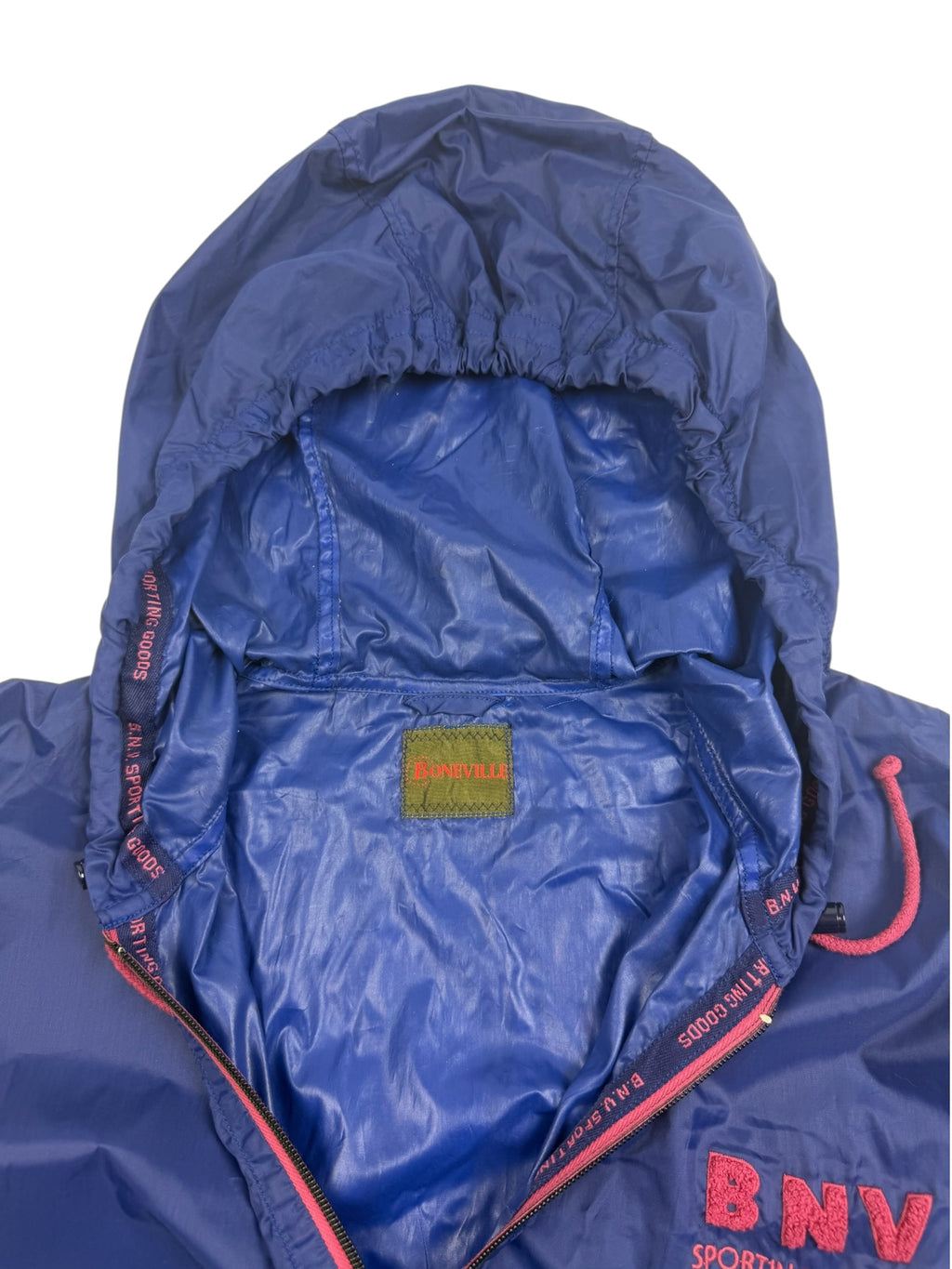 Boneville B.N.V. SS91 Sporting Goods Windbreaker Jacket