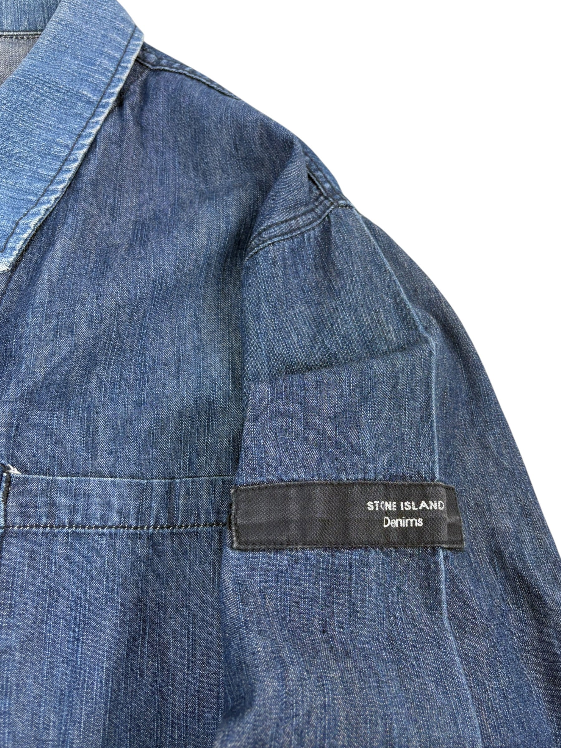 Stone Island Denims AW03 Multi-Pocket Denim Jacket