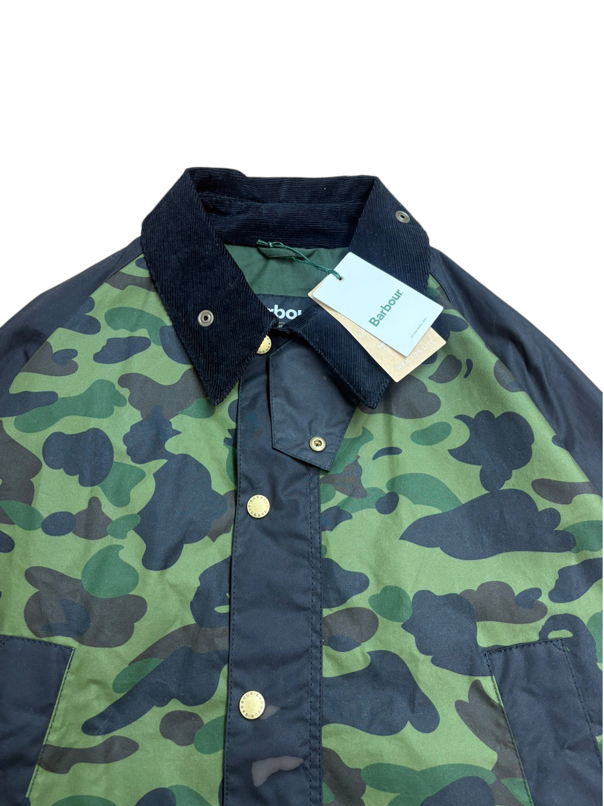 Barbour x A Bathing Ape Bedale Wax Jacket