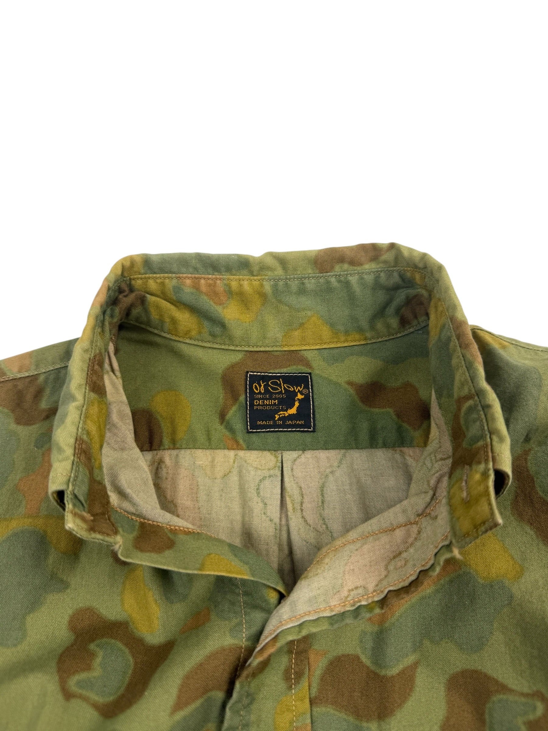 OrSlow Duck Hunter Camo Button-Down Shirt