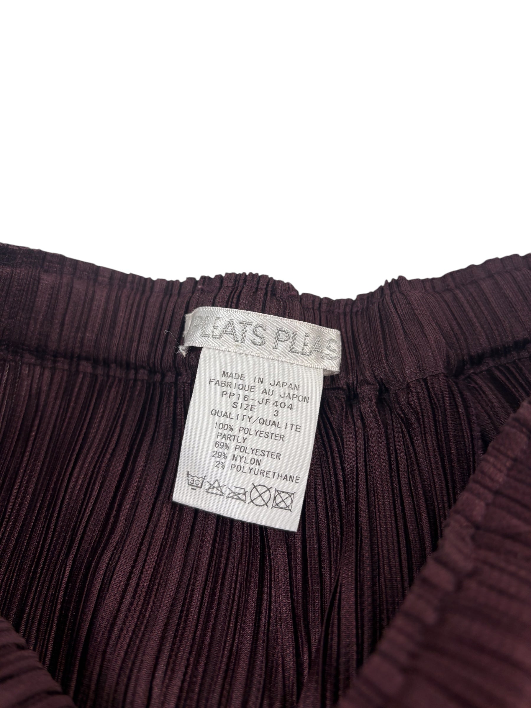 Pleats Please Issey Miyake Drop Crotch Pants