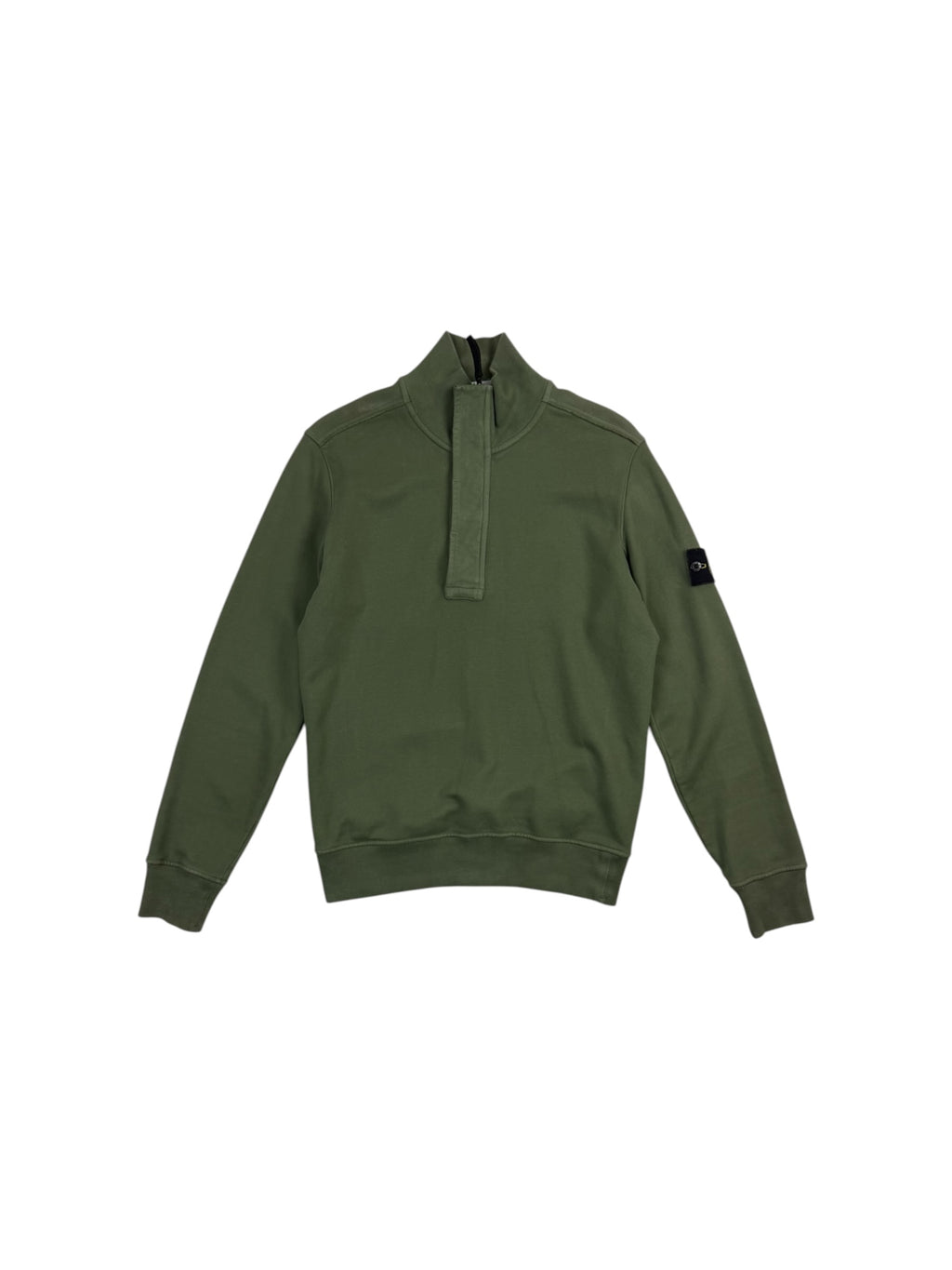 Stone Island Chest Zip Pullover Sweater