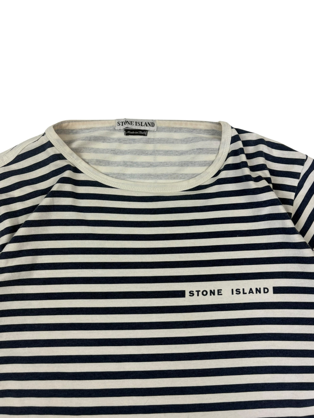 Stone Island SS97 Stripe Spell Out T-Shirt