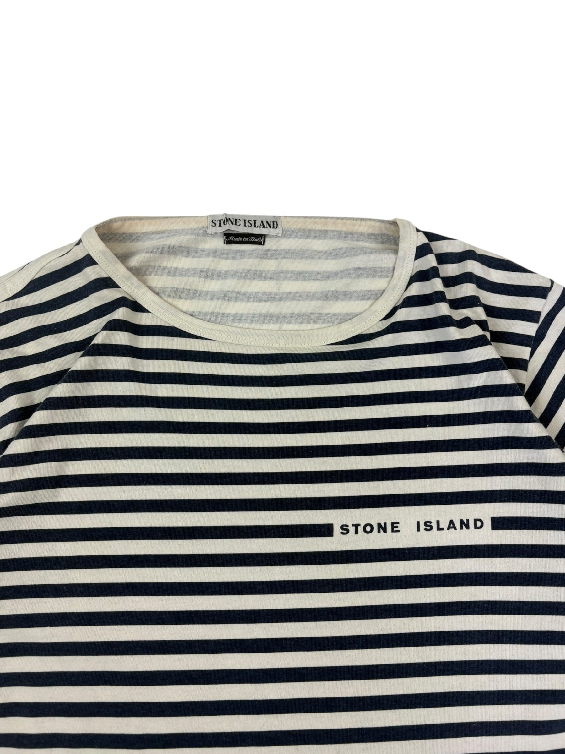 Stone Island SS97 Stripe Spell Out T-Shirt