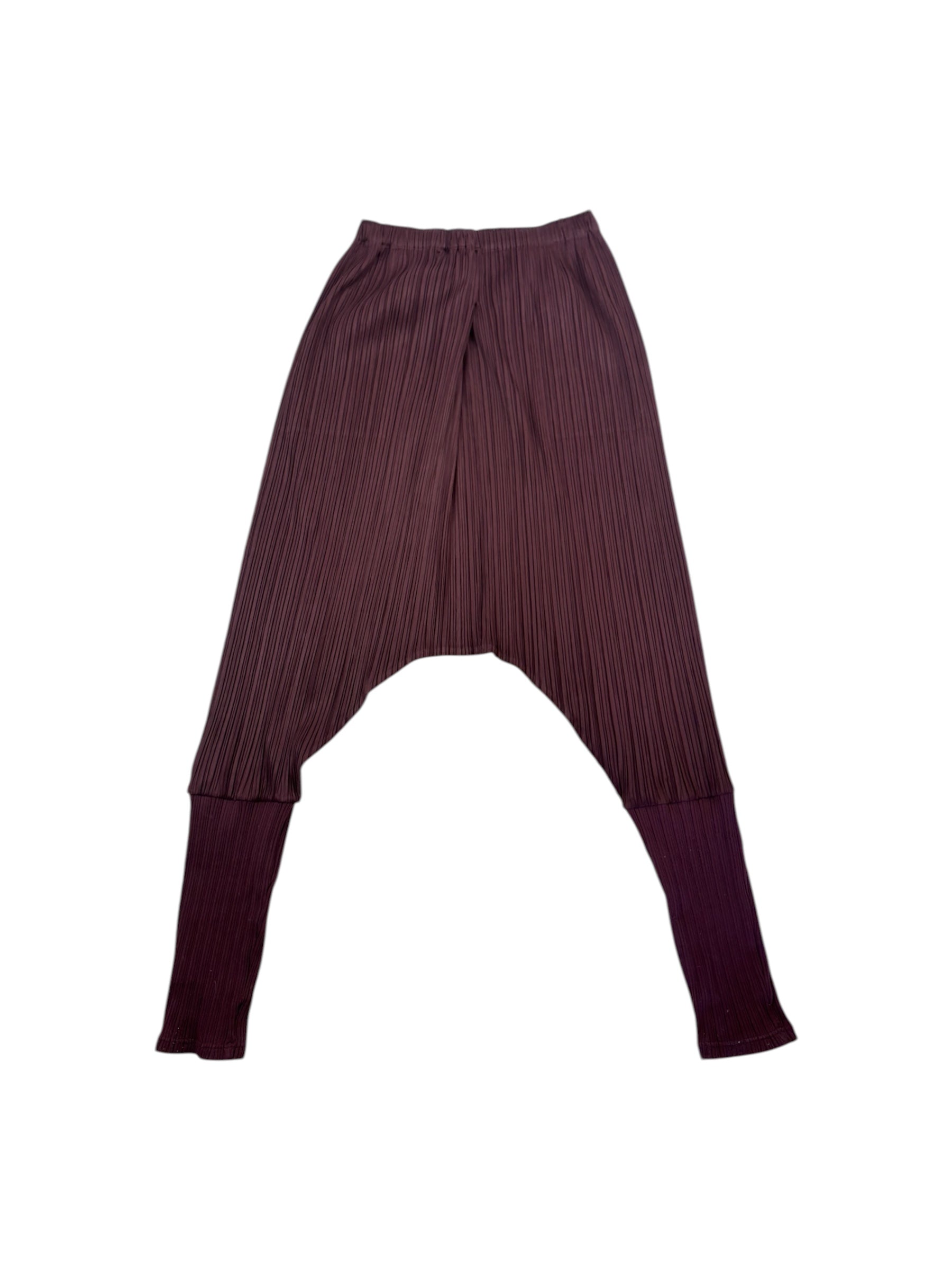 Pleats Please Issey Miyake Drop Crotch Pants