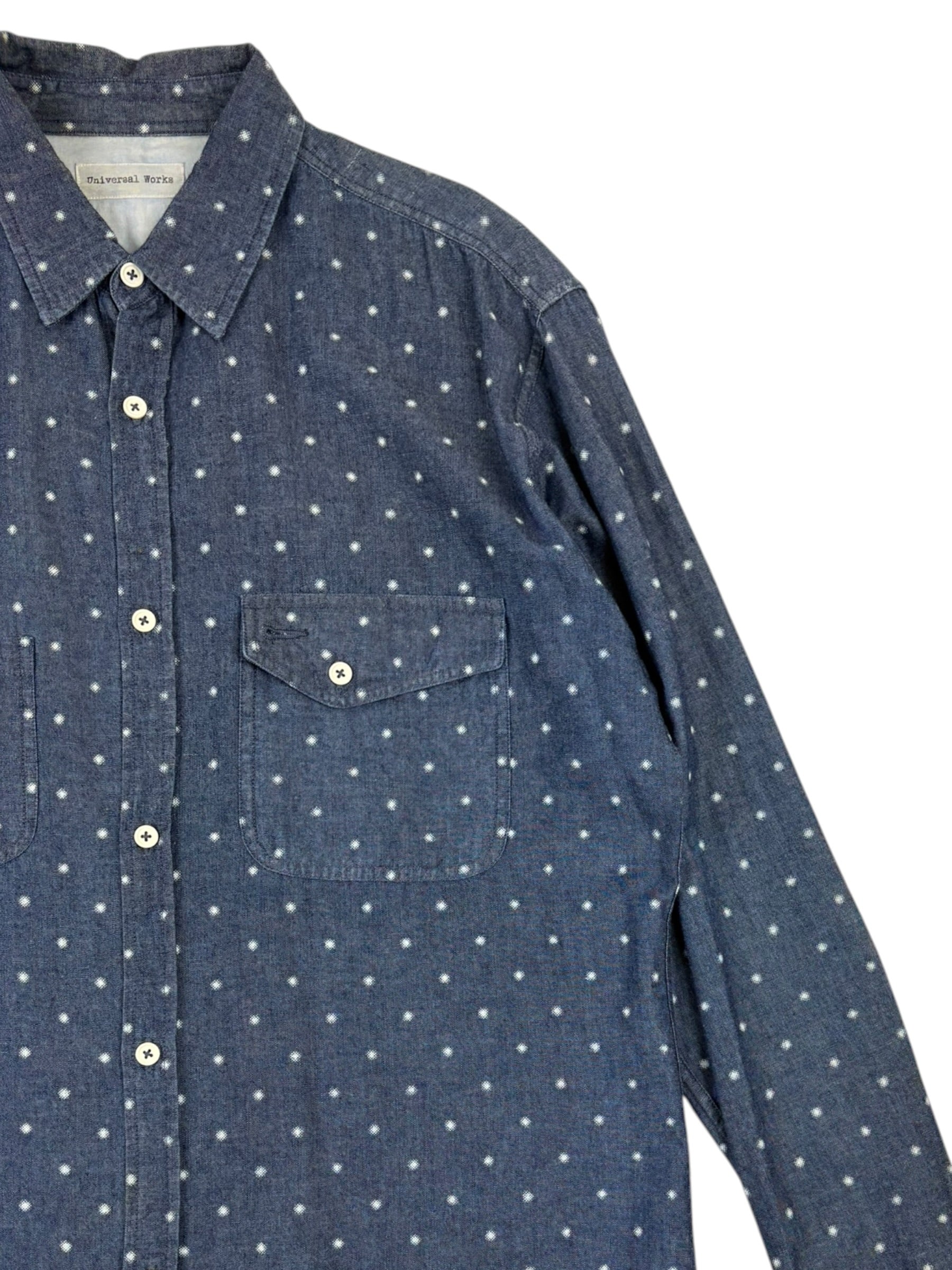 Universal Works Polka-Dot Button Shirt