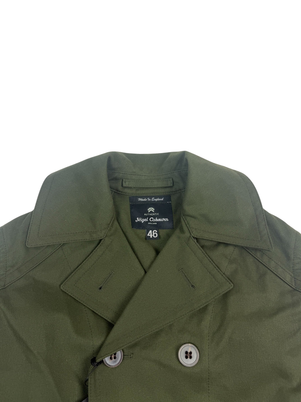 Nigel Cabourn Authentic Double-Breasted Trench