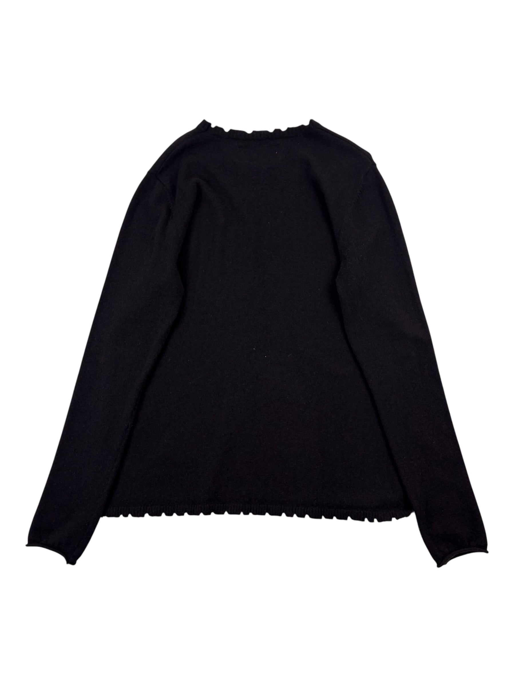 Rundholz Frayed Edge Knit Sweater