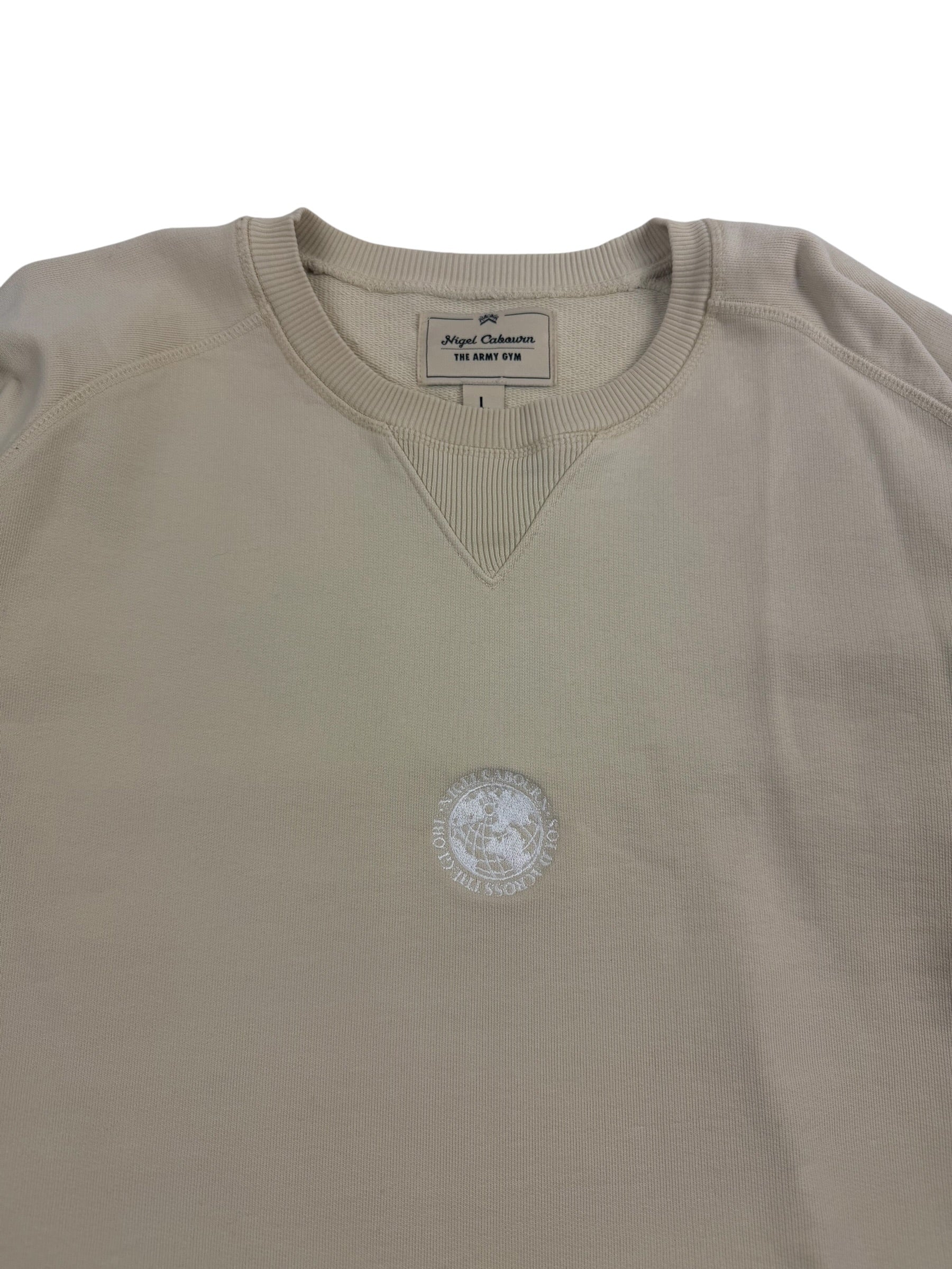 Nigel Cabourn Army Gym Globe Sweater