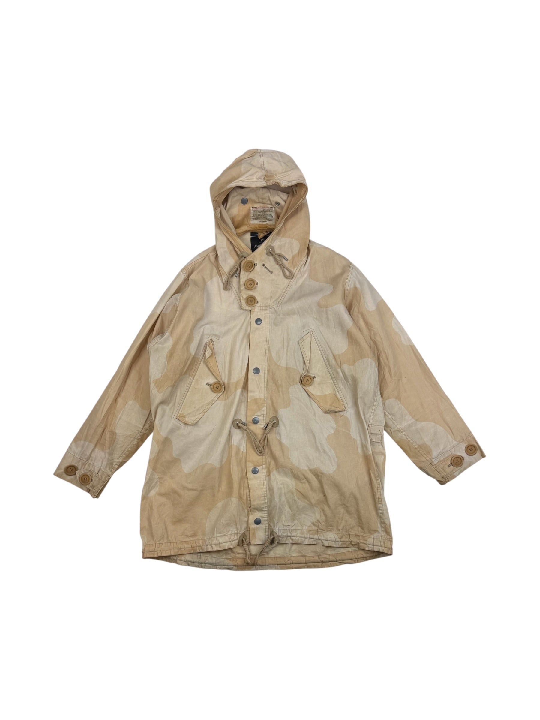 Nigel Cabourn Authentic Cloud Camo Naval Parka