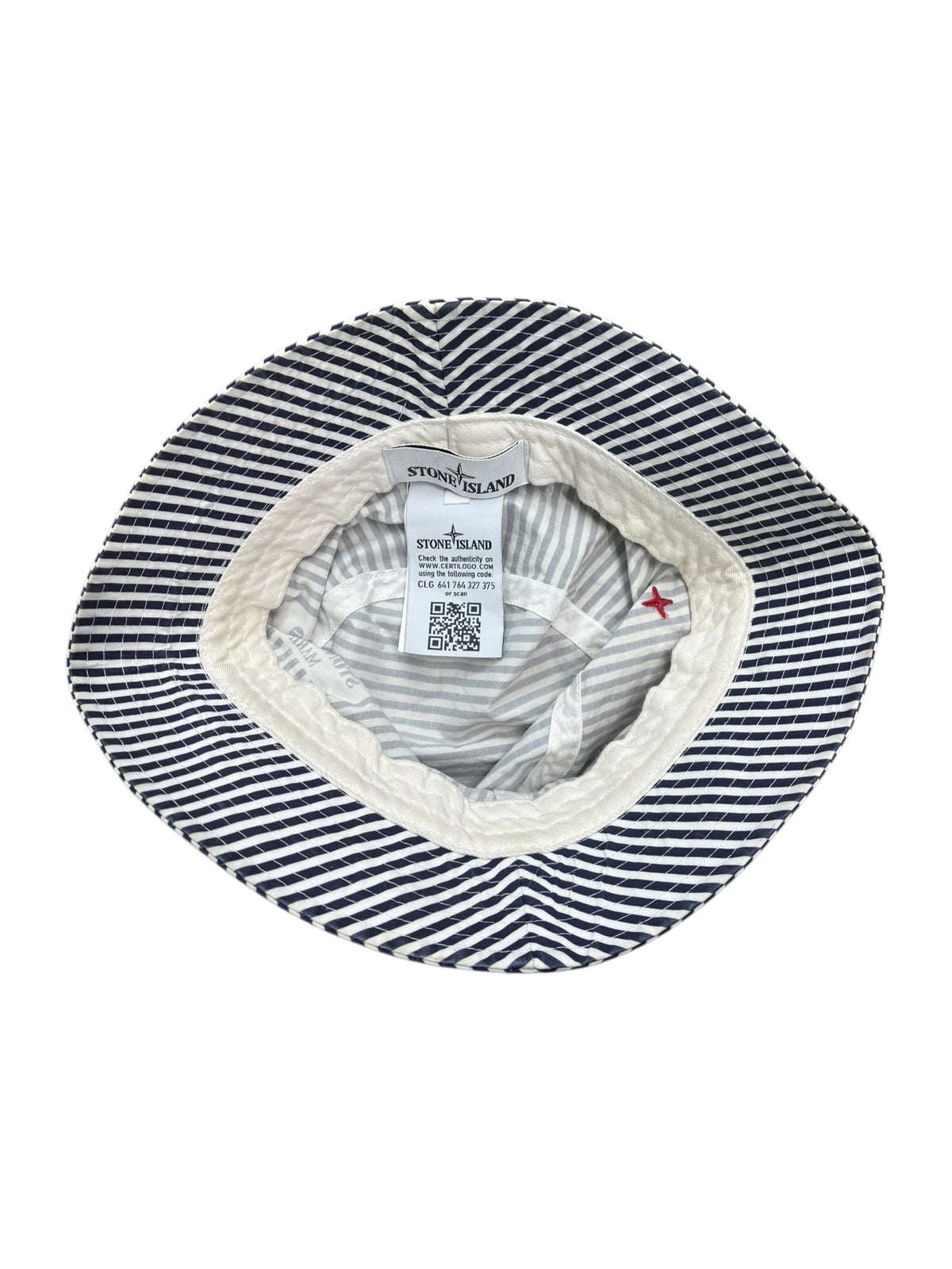 Stone Island SS18 Marina Striped Bucket Hat