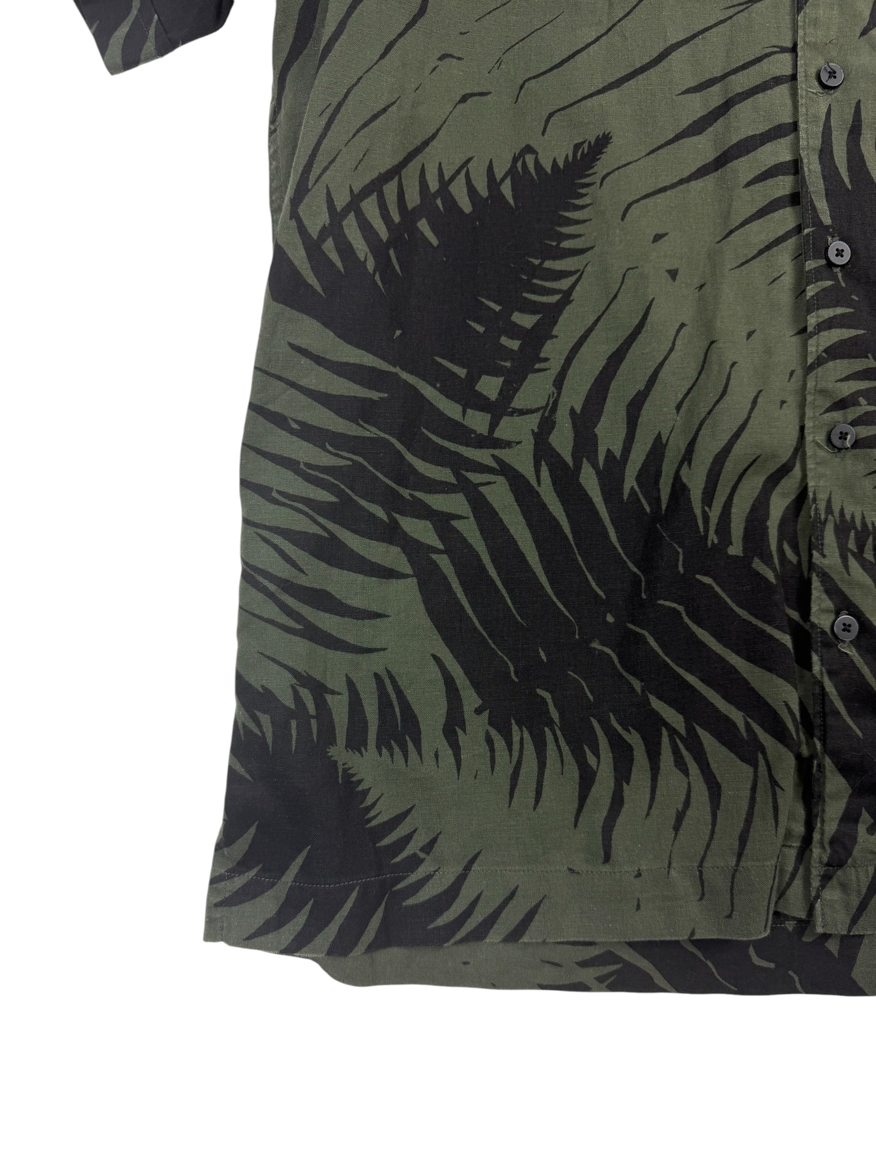 Wings + Horns Linen Jungle Deck Shirt