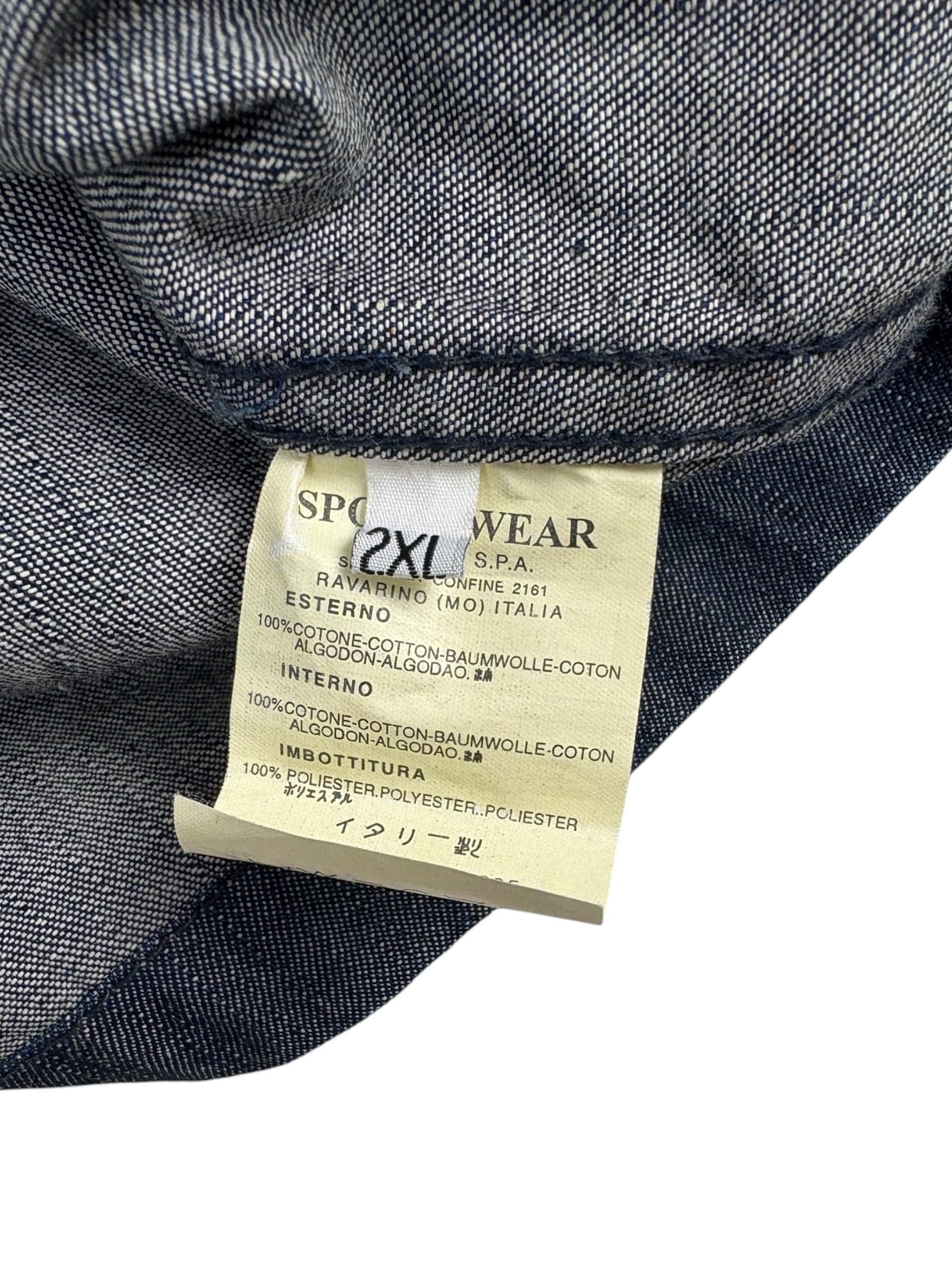 Stone Island Denims AW03 Multi-Pocket Denim Jacket