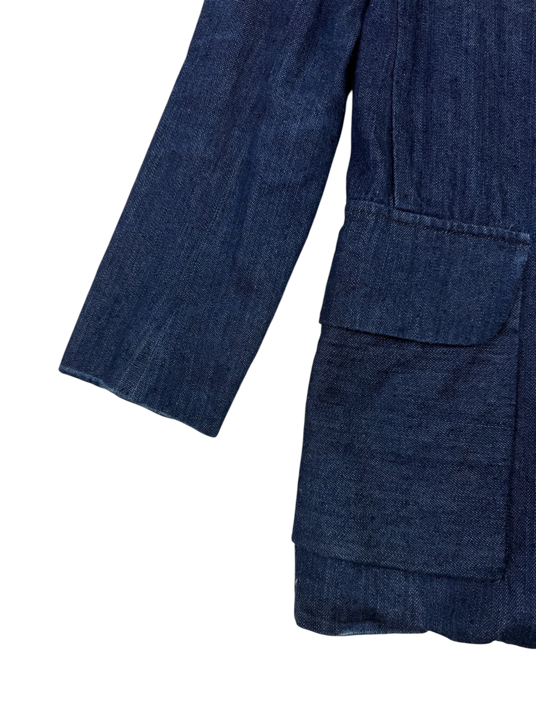 Nigel Cabourn Authentic Women Denim Long Blazer