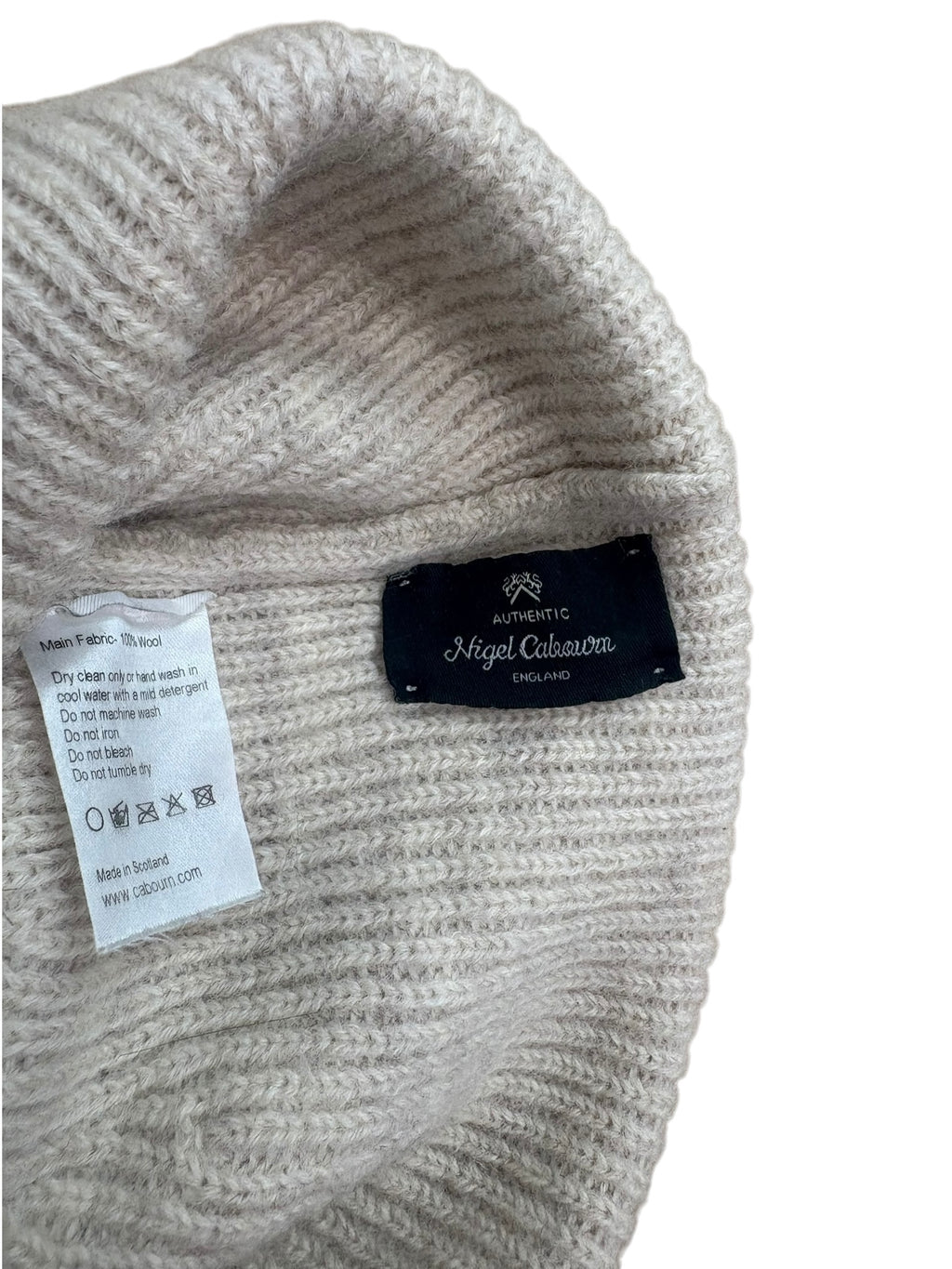 Nigel Cabourn Authentic Wool Beanie