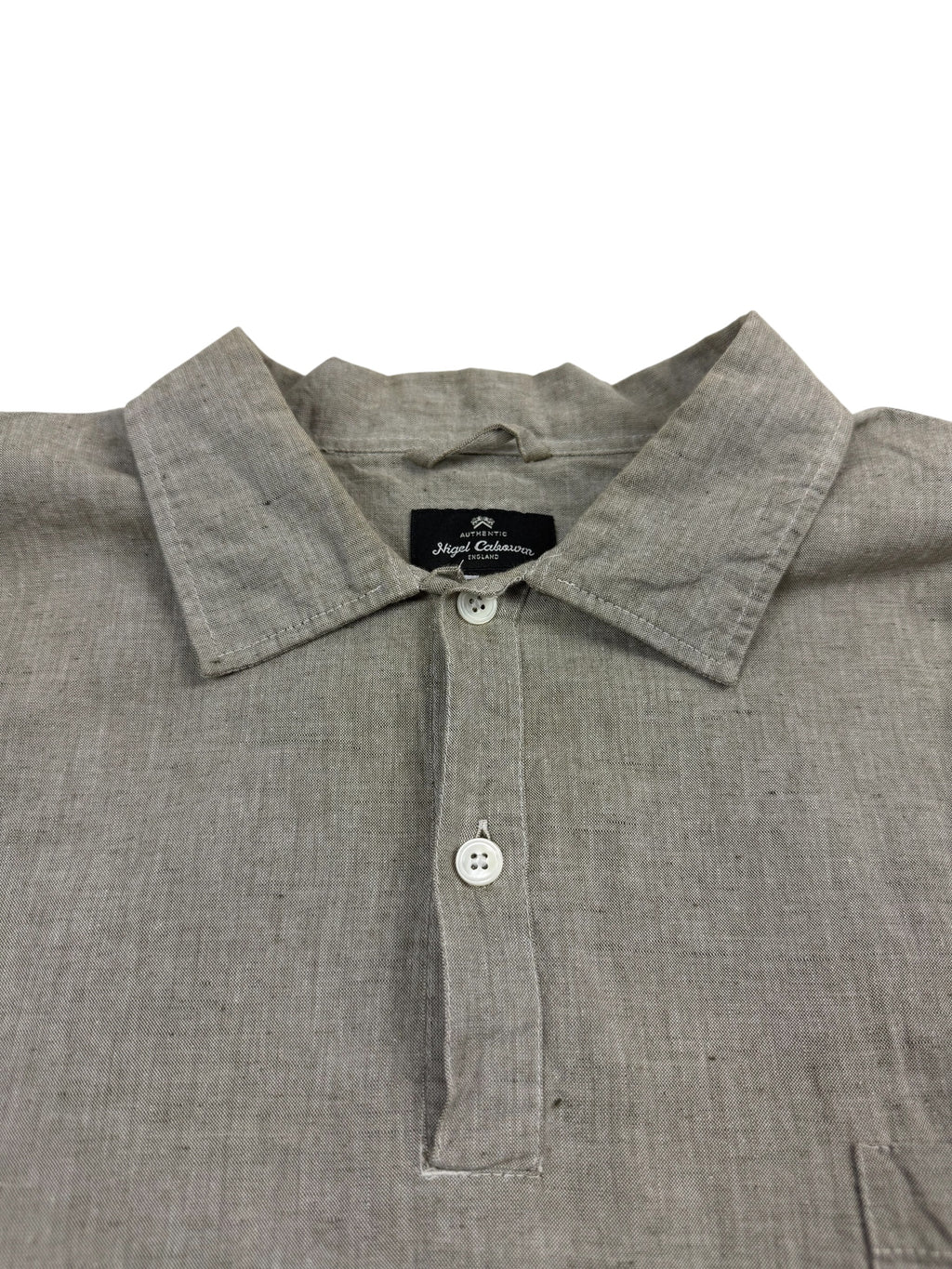 Nigel Cabourn Authentic Linen Blend POH Shirt
