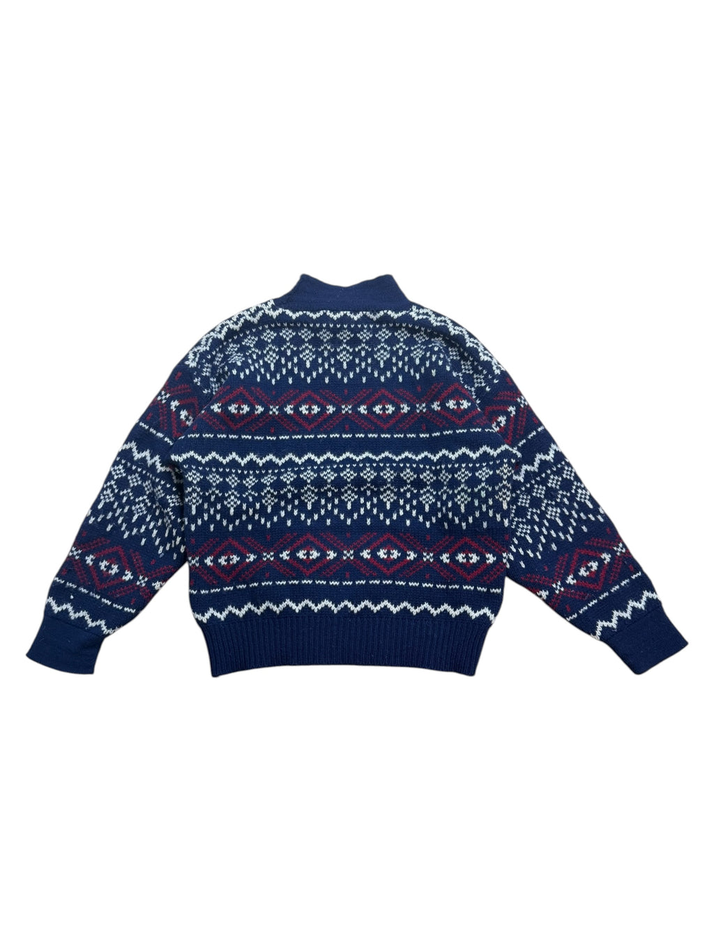 Nigel Cabourn 80s Cricket Club Fair Isle Knit