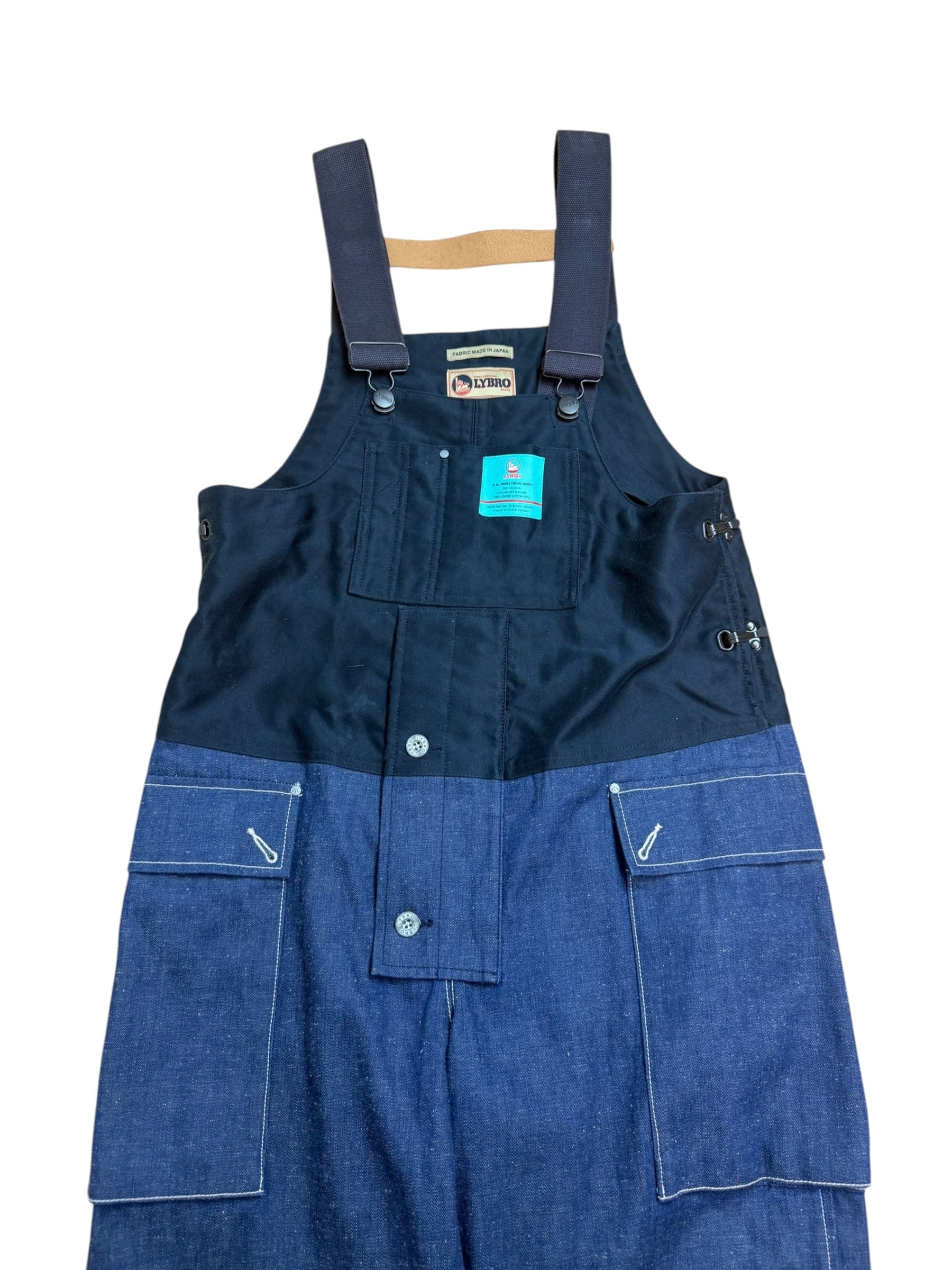 Nigel Cabourn Lybro Railway Denim Dungarees – RE:BOURN