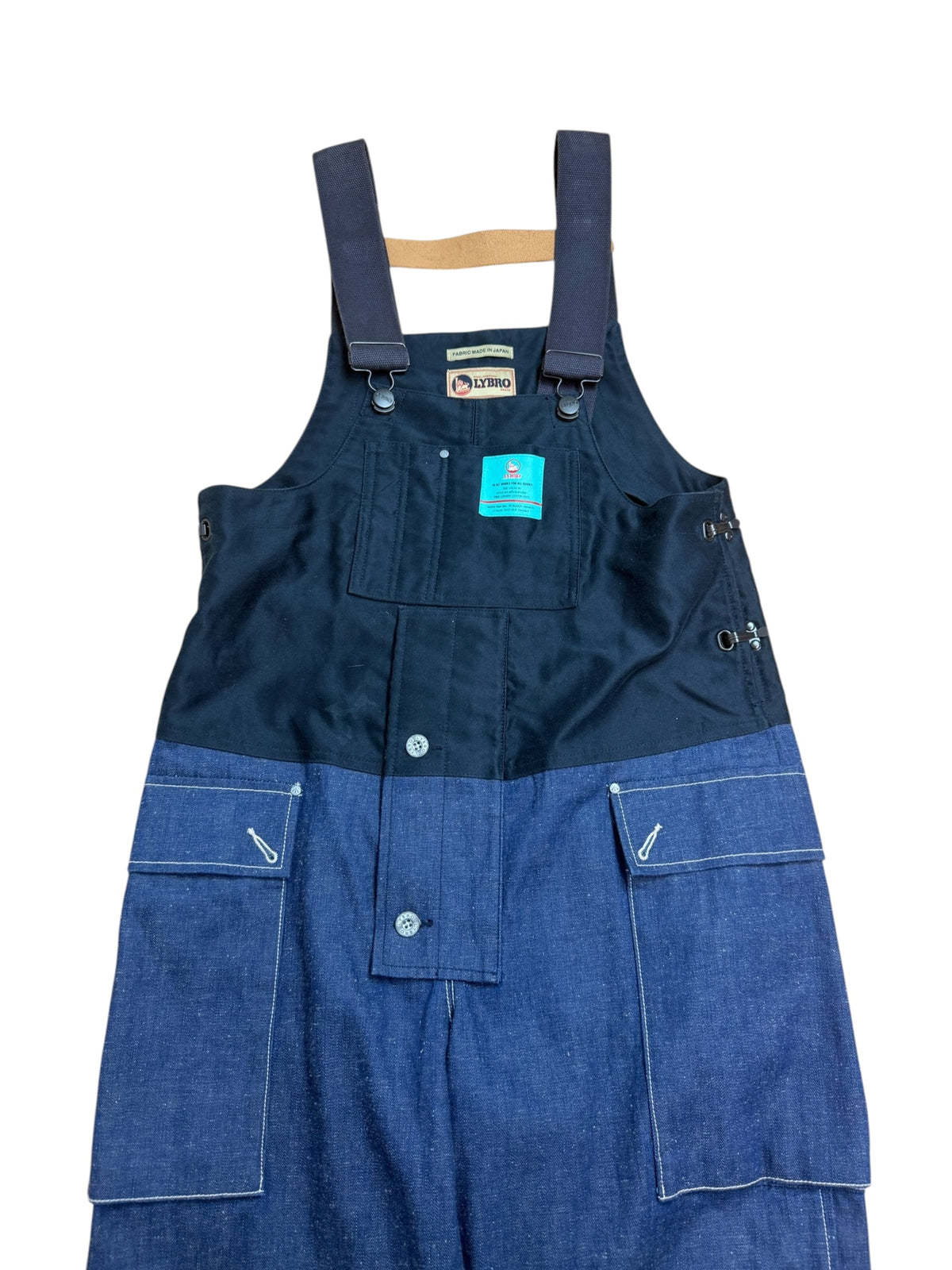 Nigel Cabourn Lybro Railway Denim Dungarees