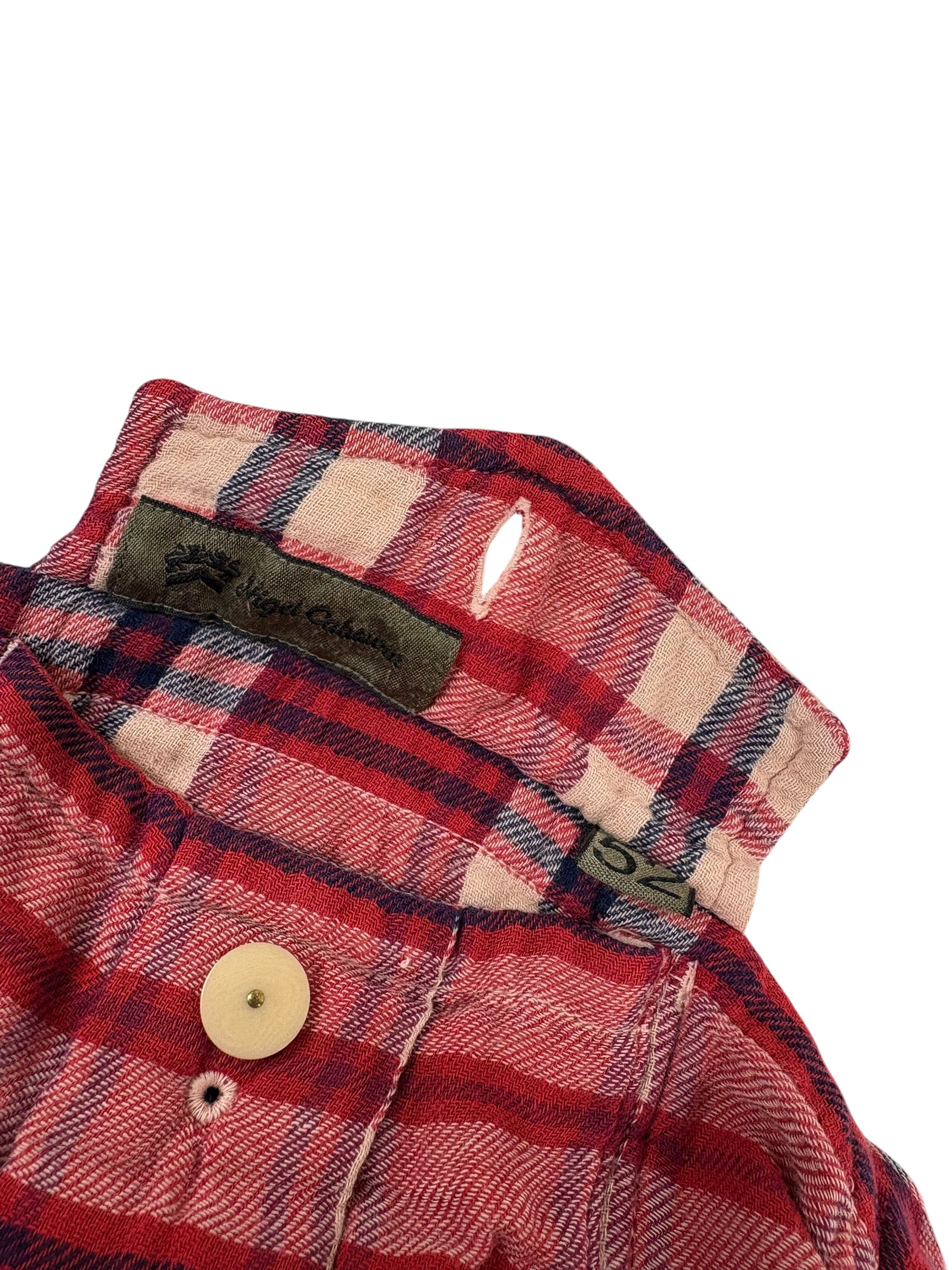 Nigel Cabourn Mainline Reversible Check Work Overshirt