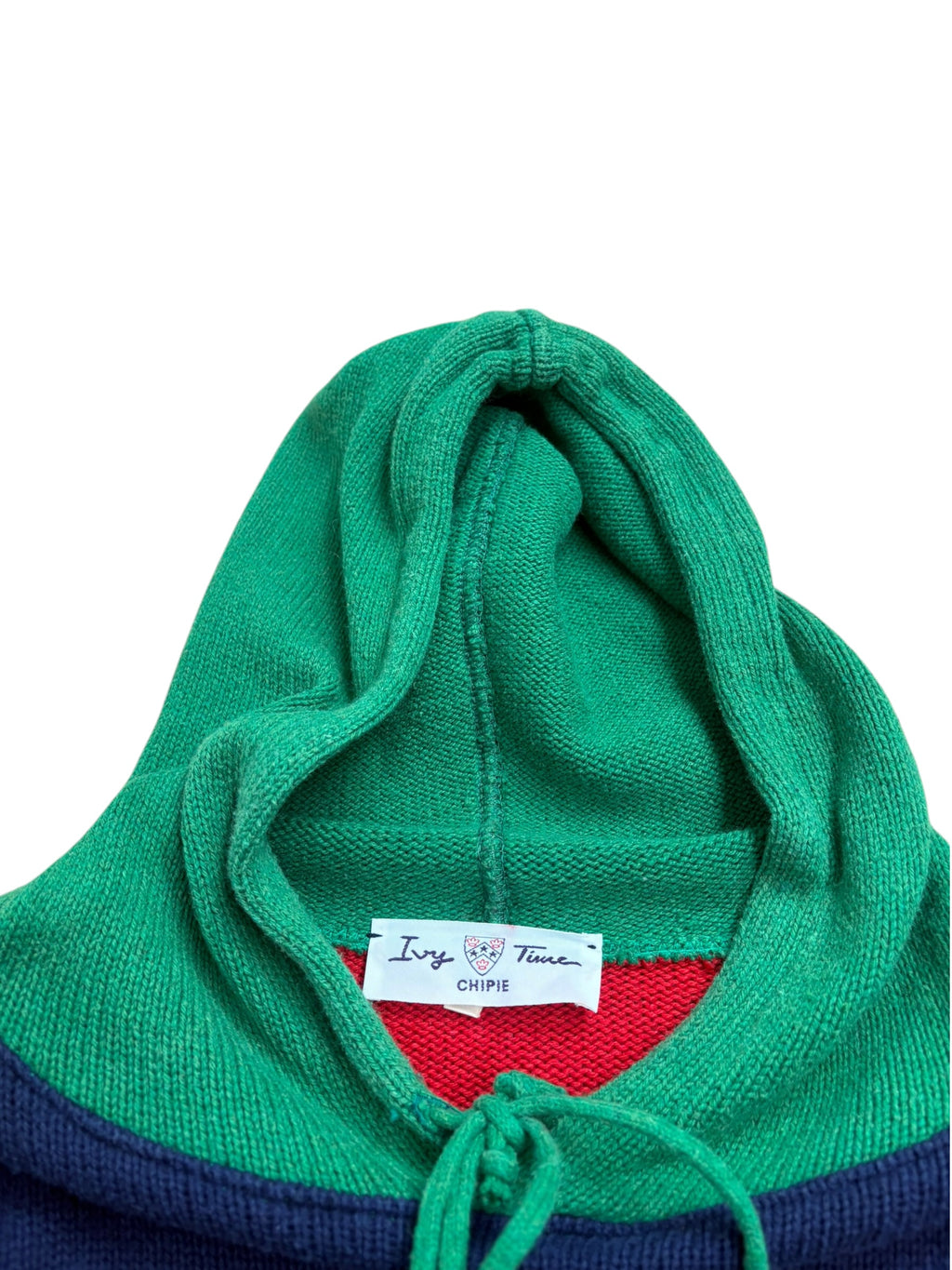 Chipie 90s 'Tropical Navy' Hooded Sweater