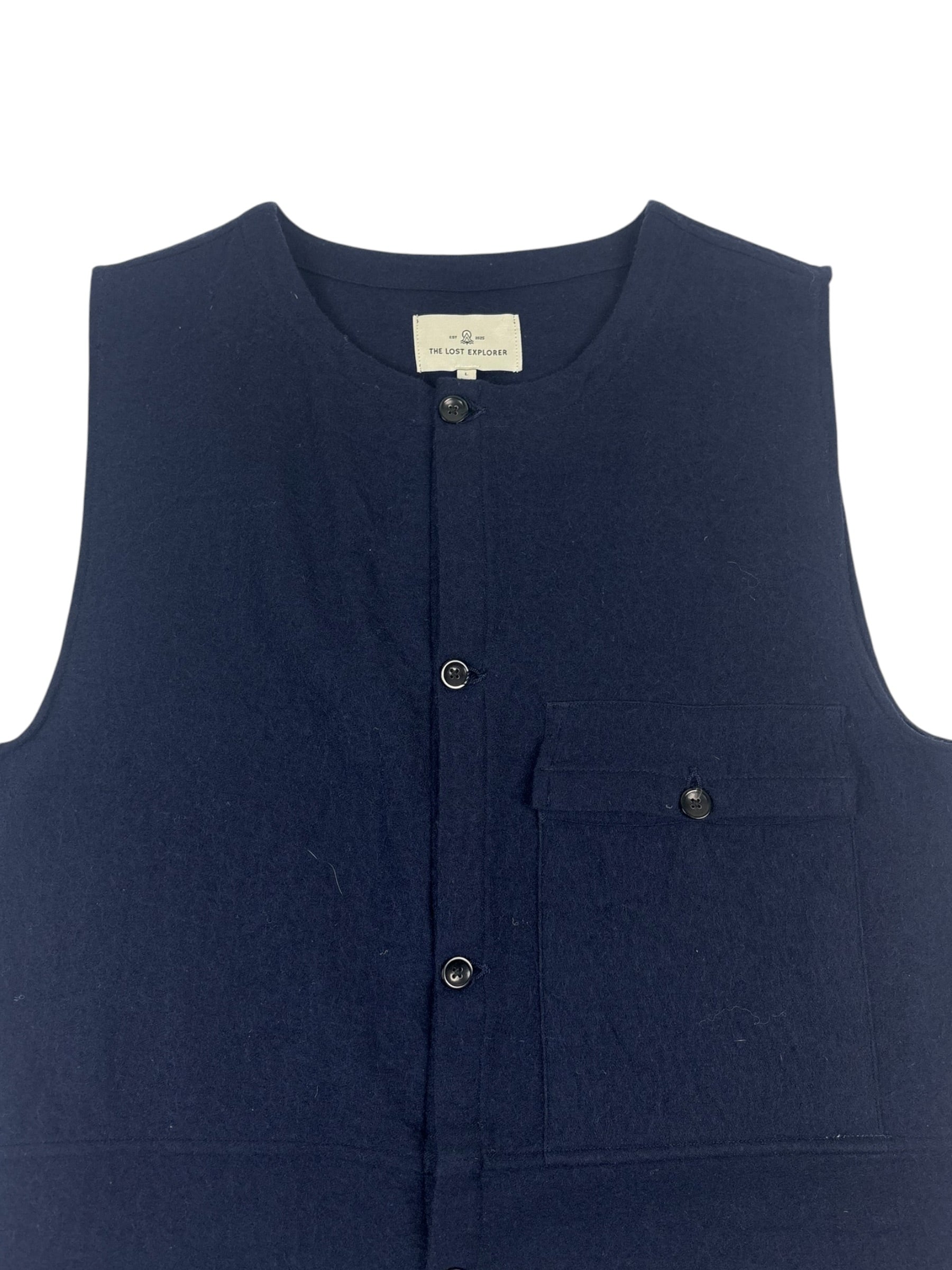 The Lost Explorer Wool Waistcoat