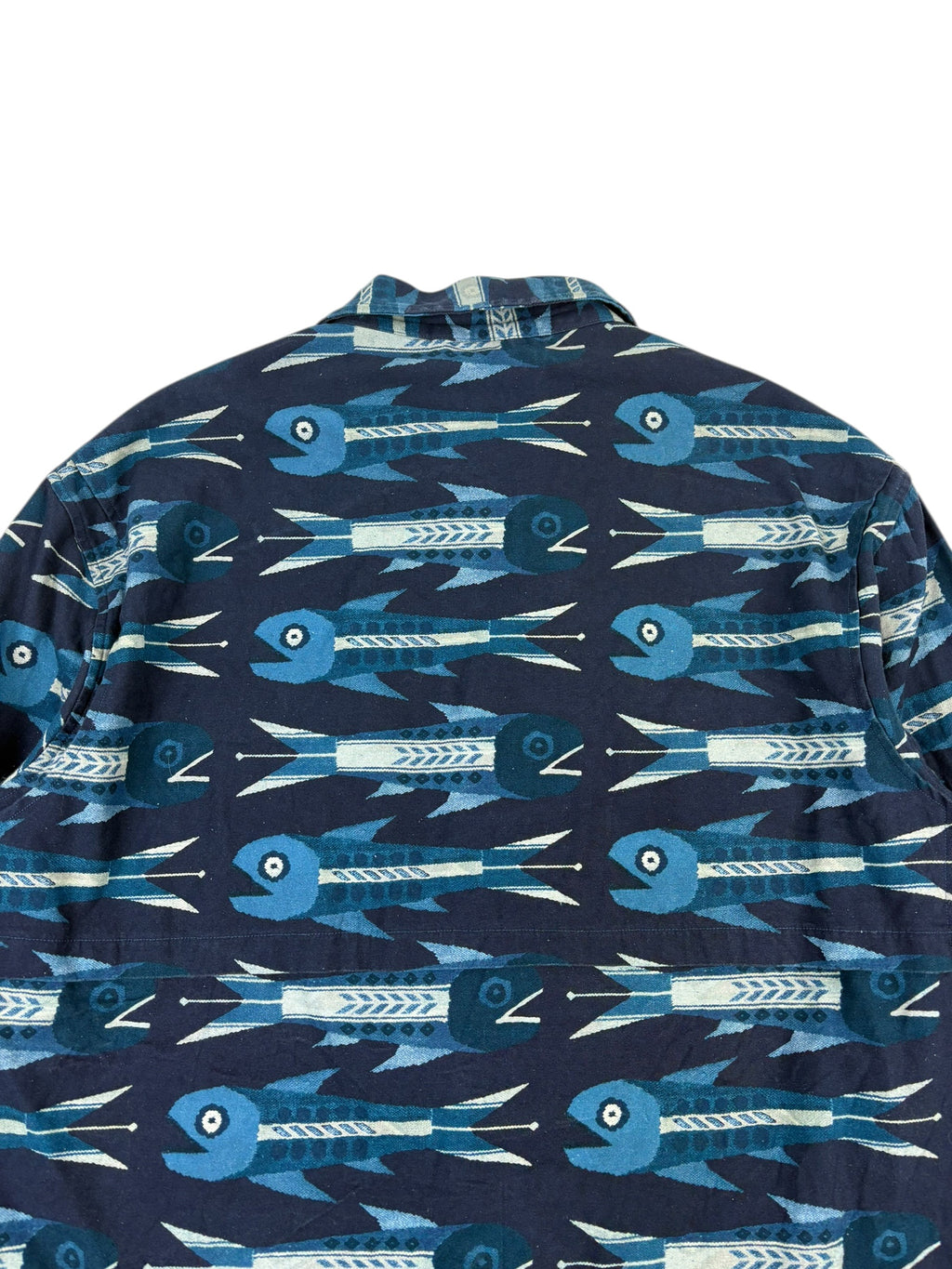 Nigel Cabourn Authentic Multi Fish Over Shirt